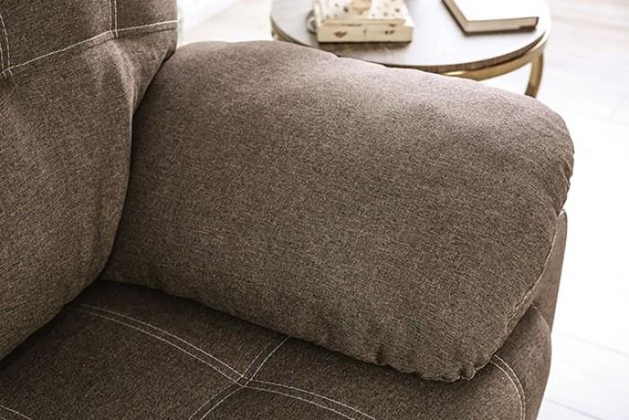 

                    
Furniture of America Canby Loveseat EM6722BR-LV-L Loveseat Brown Linen-like Fabric Purchase 
