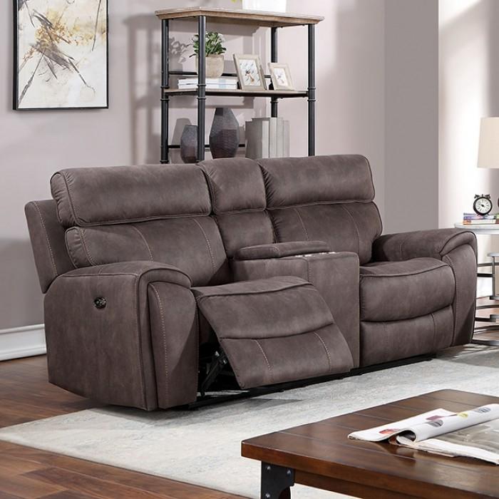 

    
Transitional Brown Solid Wood Power Reclining Loveseat Furniture of America Clint CM6260BR-LV-PM-L
