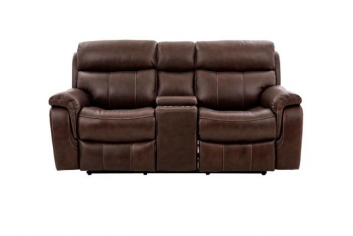

    
Transitional Brown Solid Wood Power Reclining Loveseat Furniture of America Antenor CM9926MB-LV-PM-L
