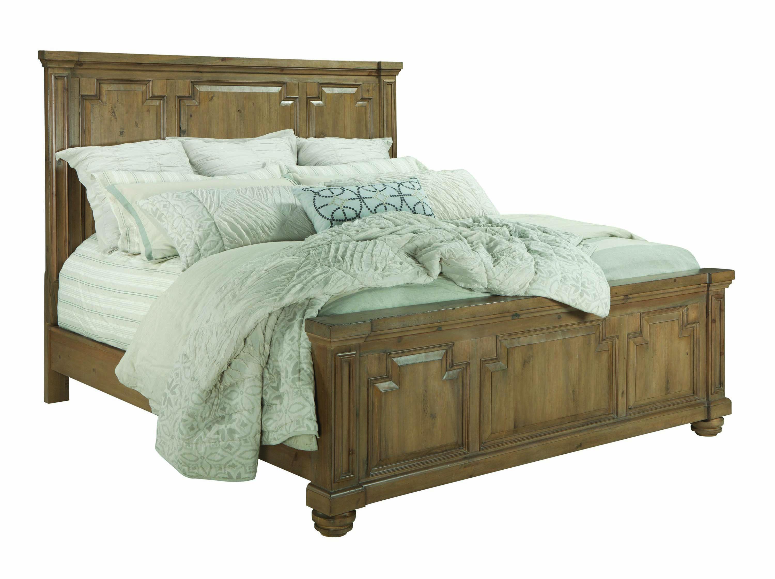 

    
Transitional Brown Wood C king bed Florence by Coaster
