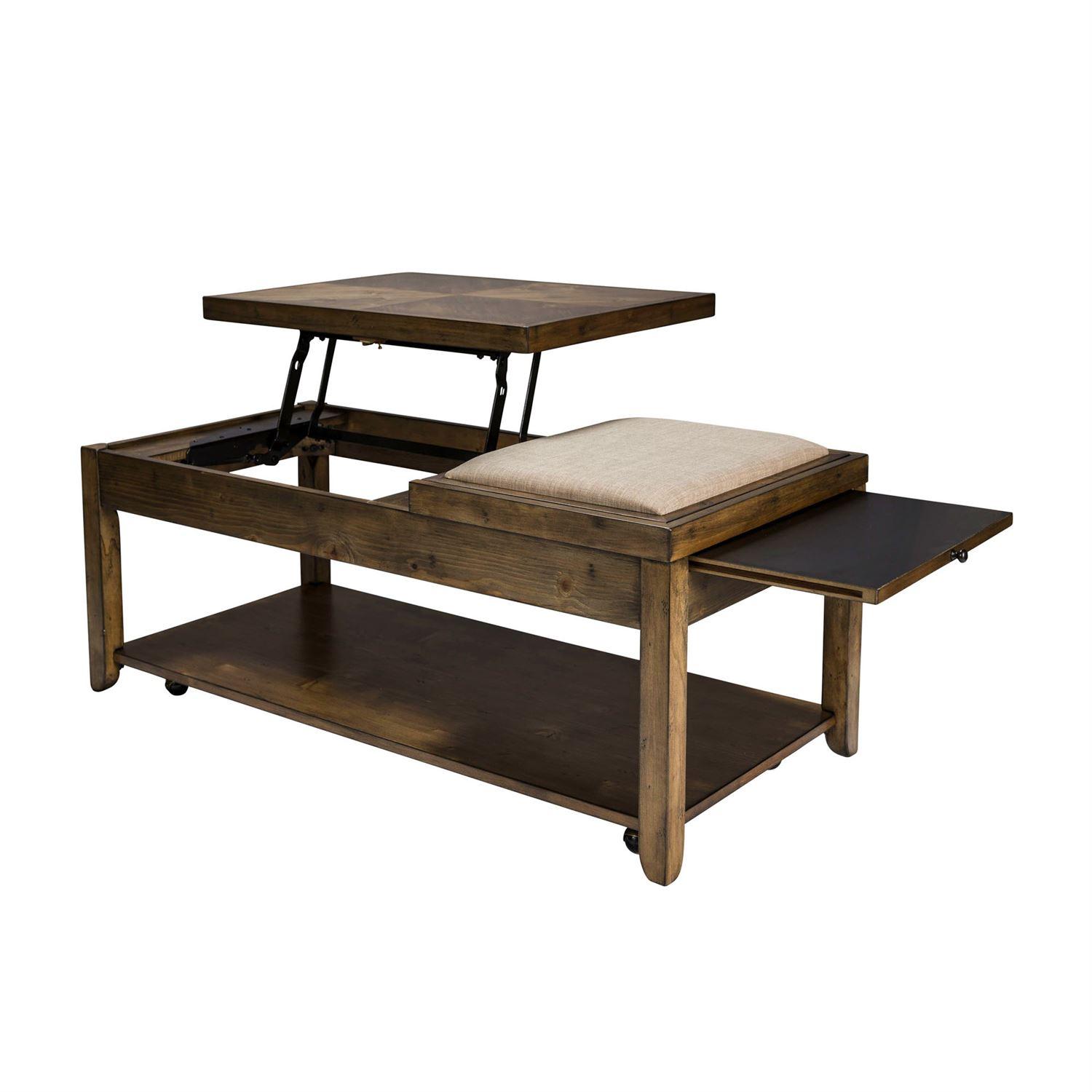 

    
58-OT1010 Transitional Brown Wood Coffee Table Mitchell (58-OT) Liberty Furniture
