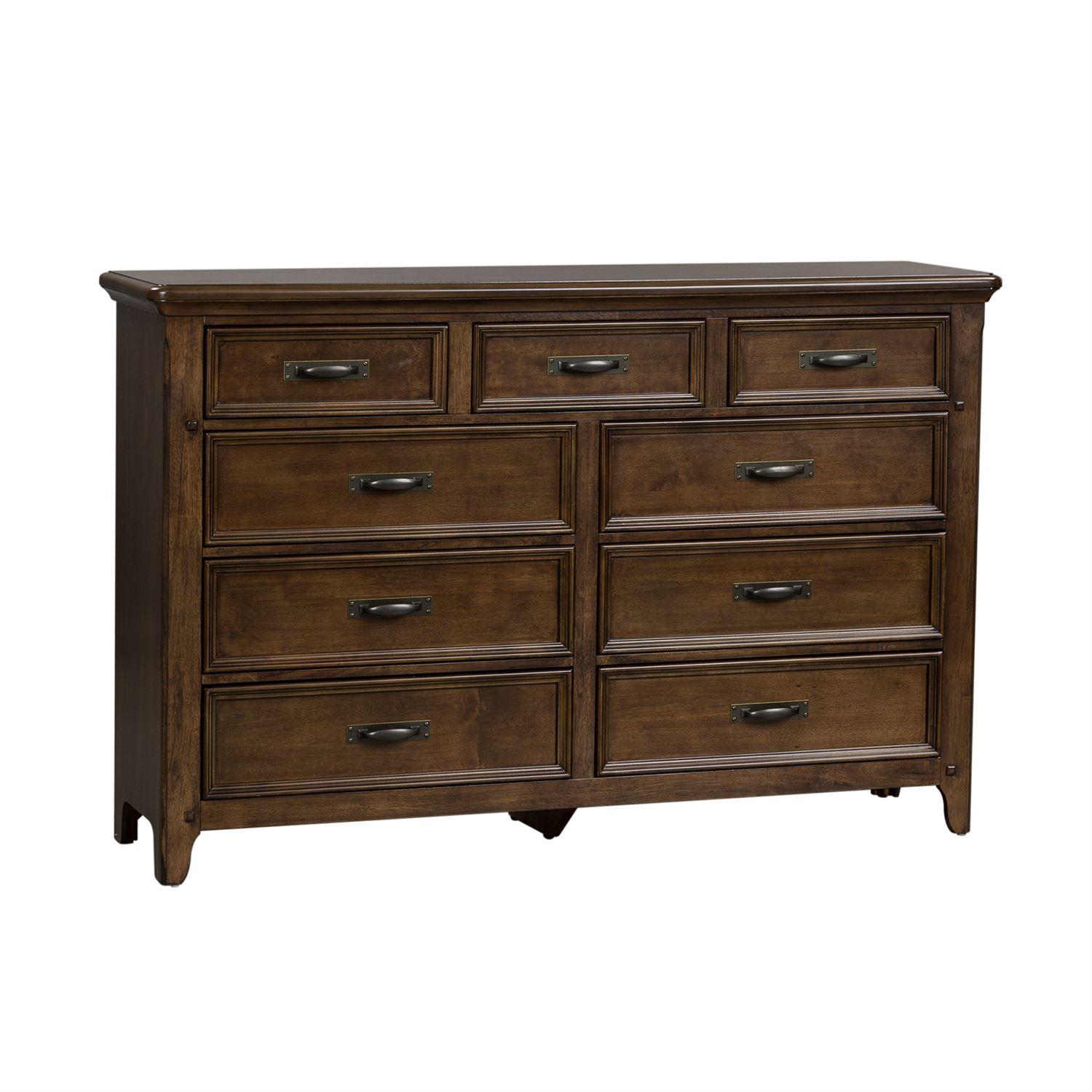 

    
Liberty Furniture Saddlebrook  (184-BR) Combo Dresser Combo Dresser Brown 184-BR31
