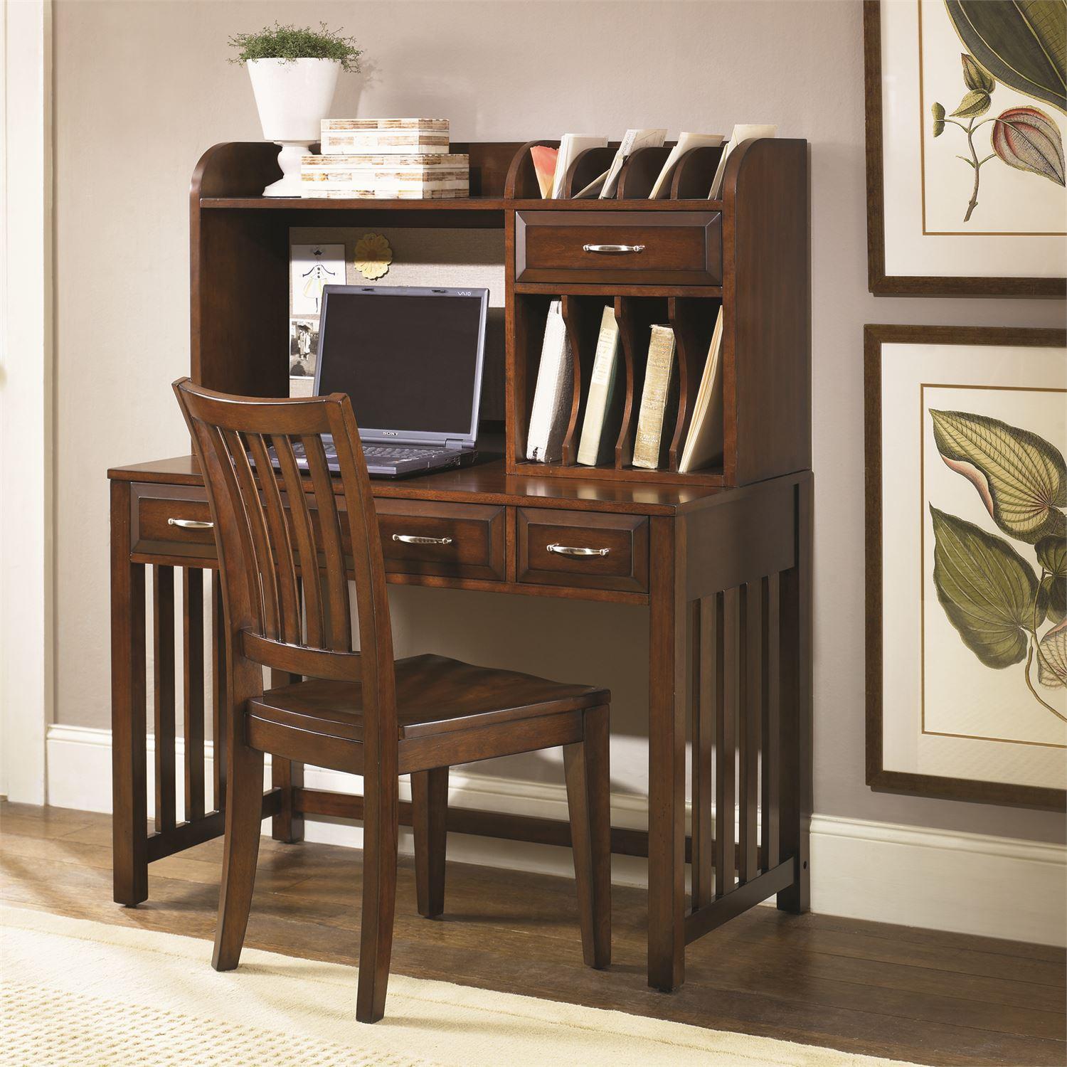 

    
Transitional Brown Wood Credenza Desk 718-HO-DSK Liberty Furniture

