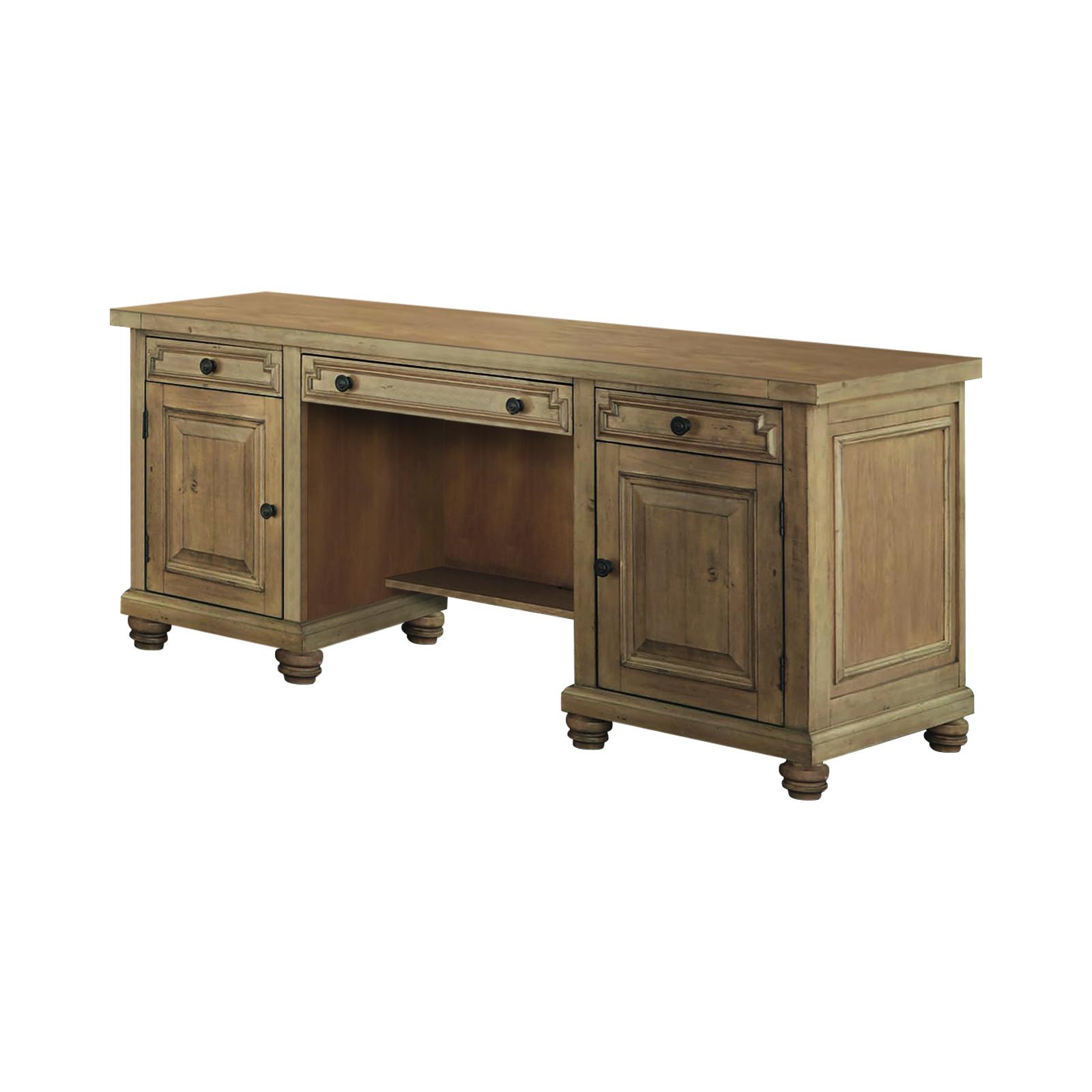

    
Transitional Brown Wood Credenza desk Florence by Coaster
