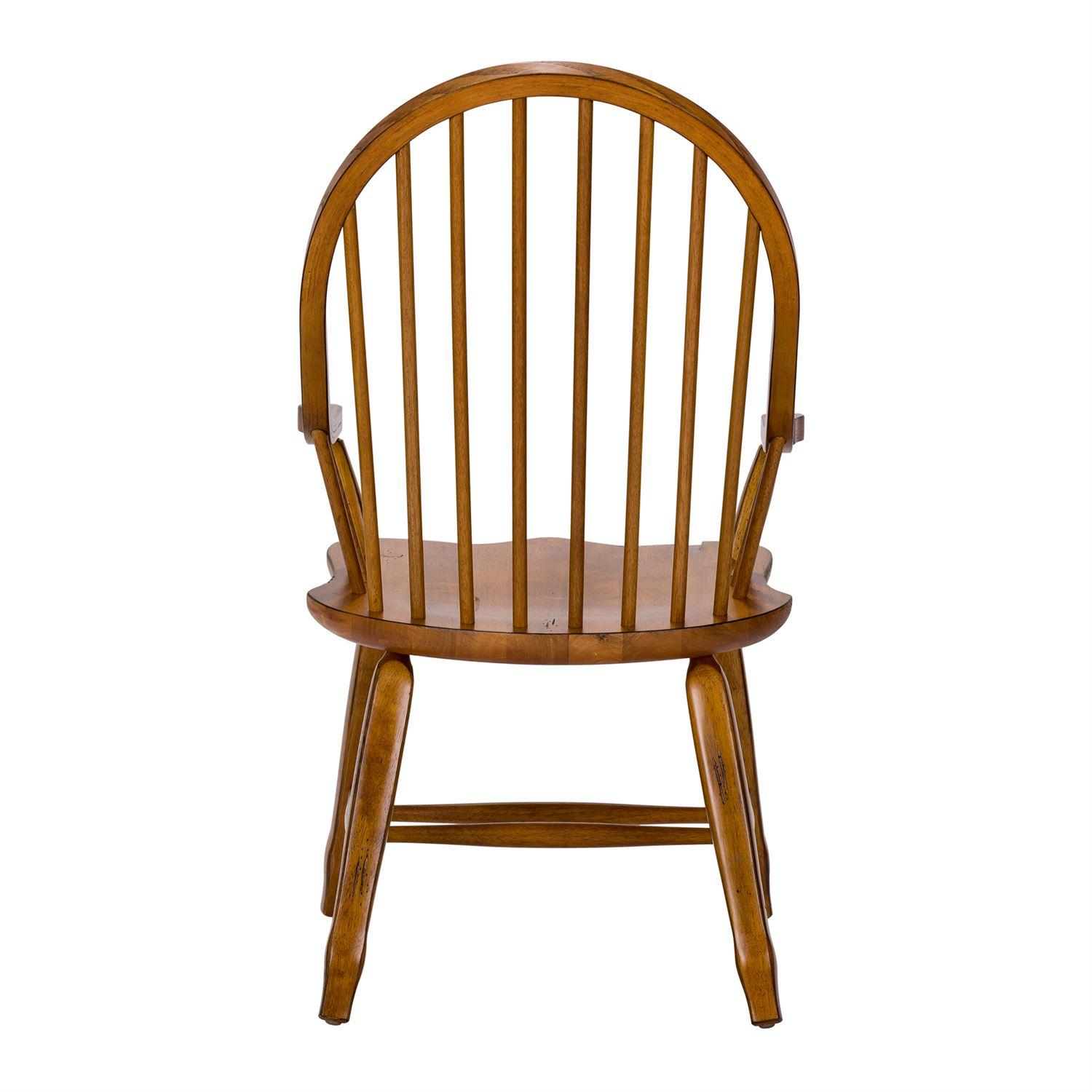 

    
17-C2051-2PC Rustic Oak & Black Finish Dining Arm Chairs 2pcs 17-C2051 Liberty Furniture
