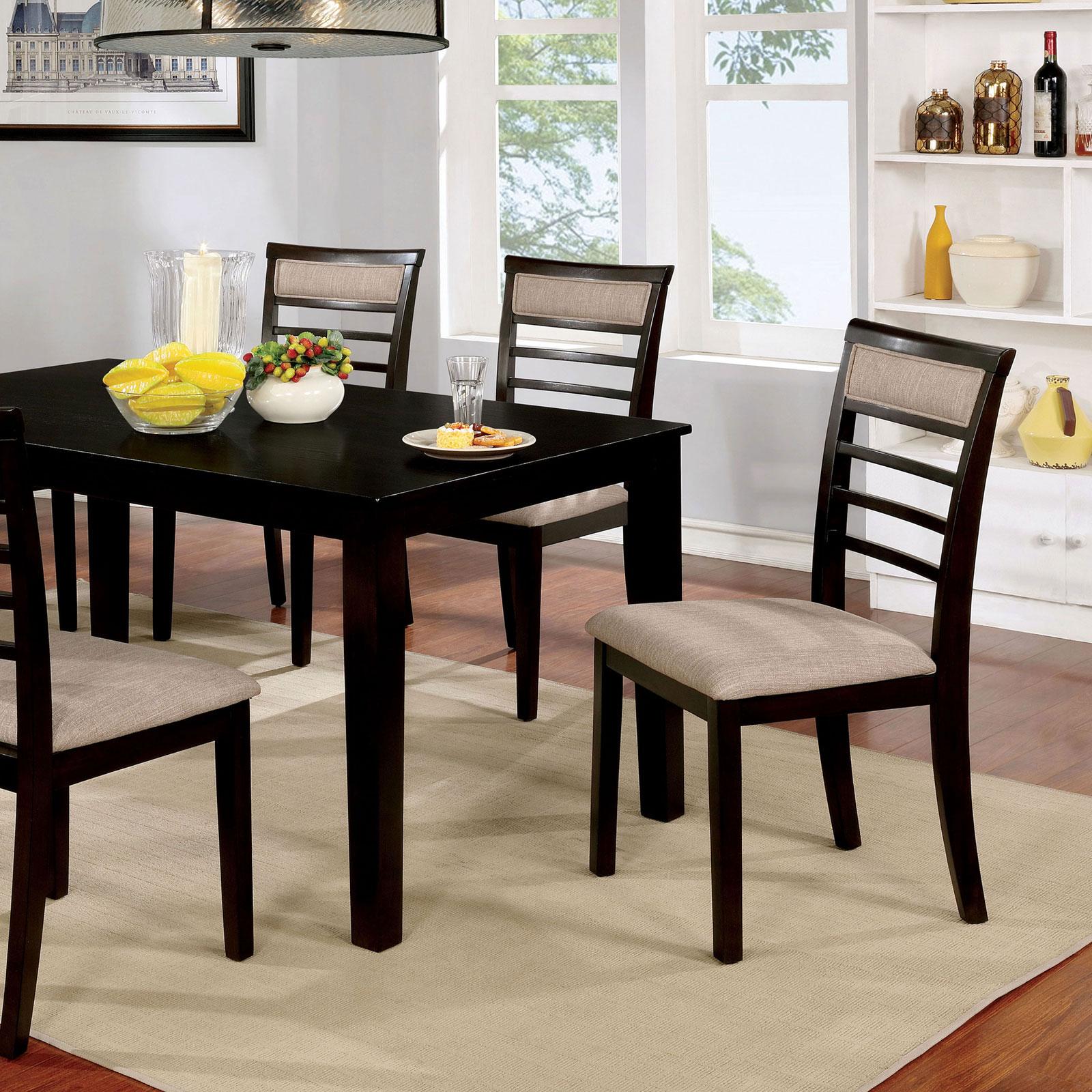 Furniture of America FAFNIR CM3607EX-T-7PK Dining Table Set