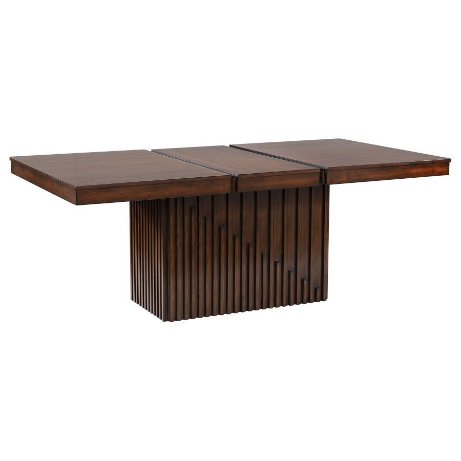 

    
Transitional Brown Wood Dining Table Coaster Briarwood 182991
