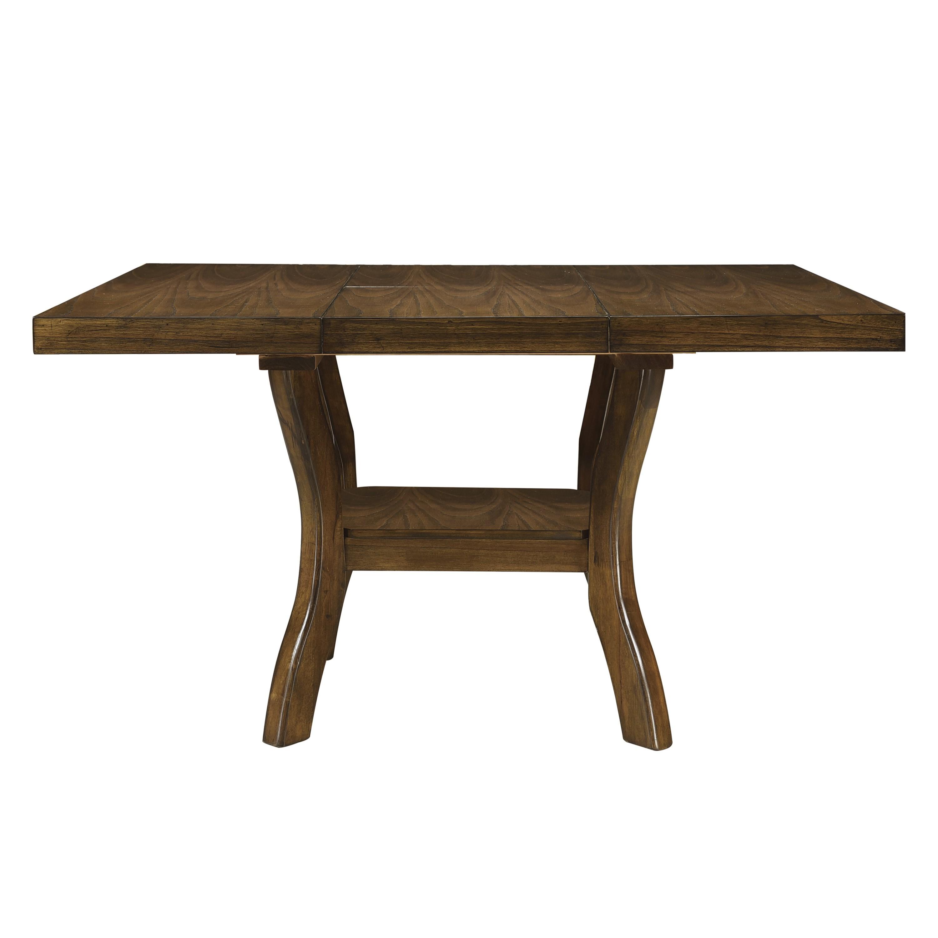 

    
Transitional Brown Wood Dining Table Homelegance 5712-54* Darla
