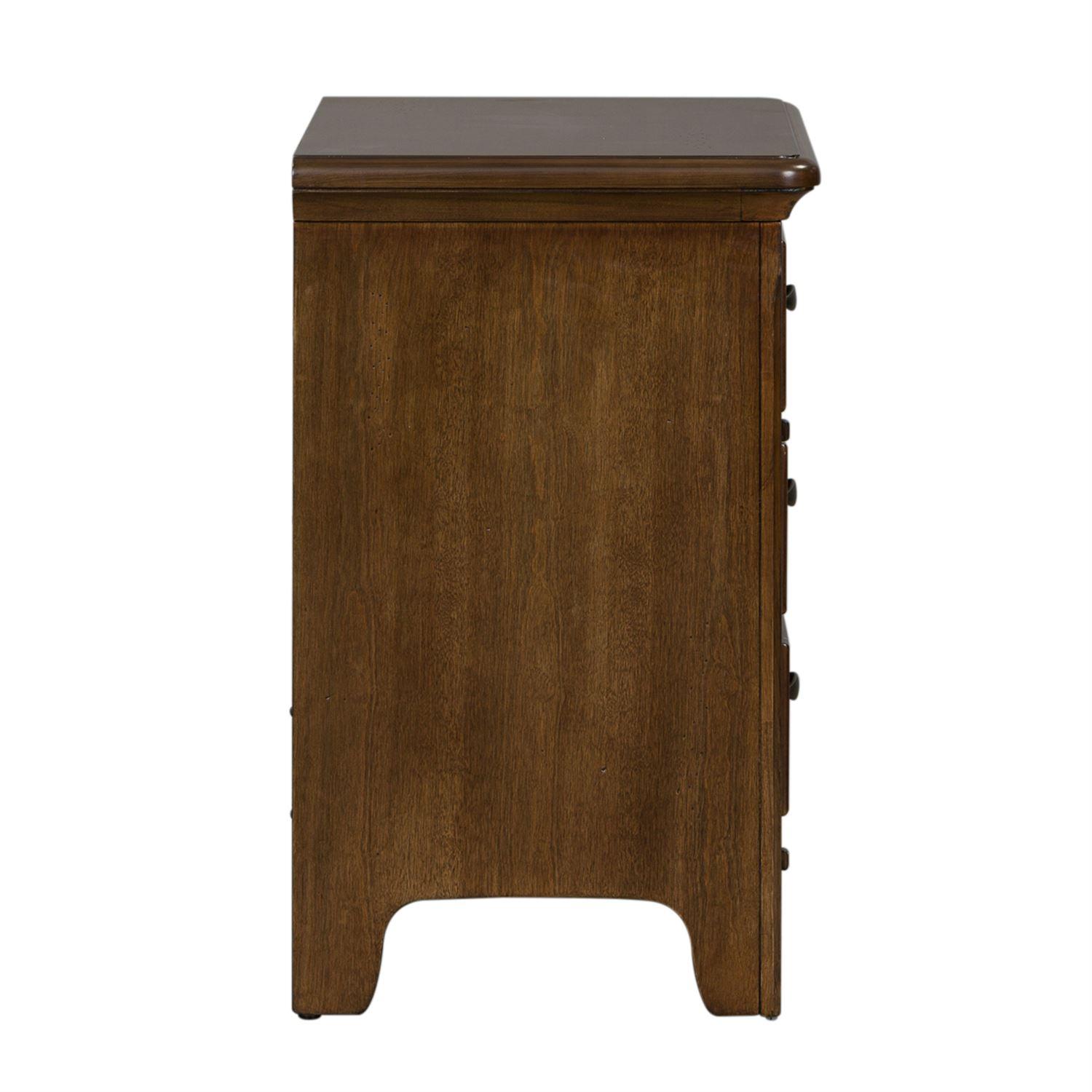 

                    
Liberty Furniture Saddlebrook  (184-BR) Nightstand Nightstand Brown  Purchase 
