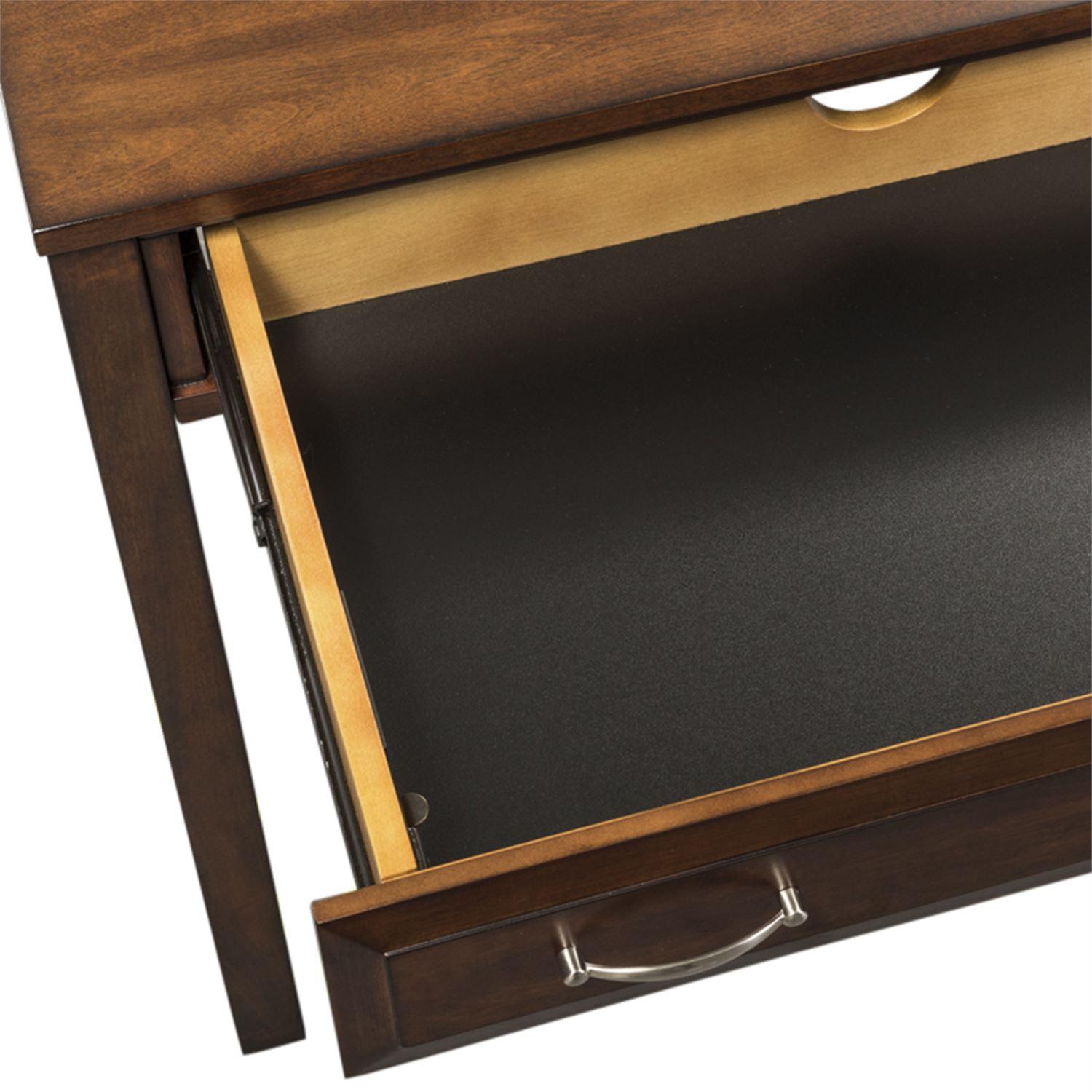 

    
718-HO111 Transitional Brown Wood Writing Desk Hampton Bay (718-HO) Liberty Furniture
