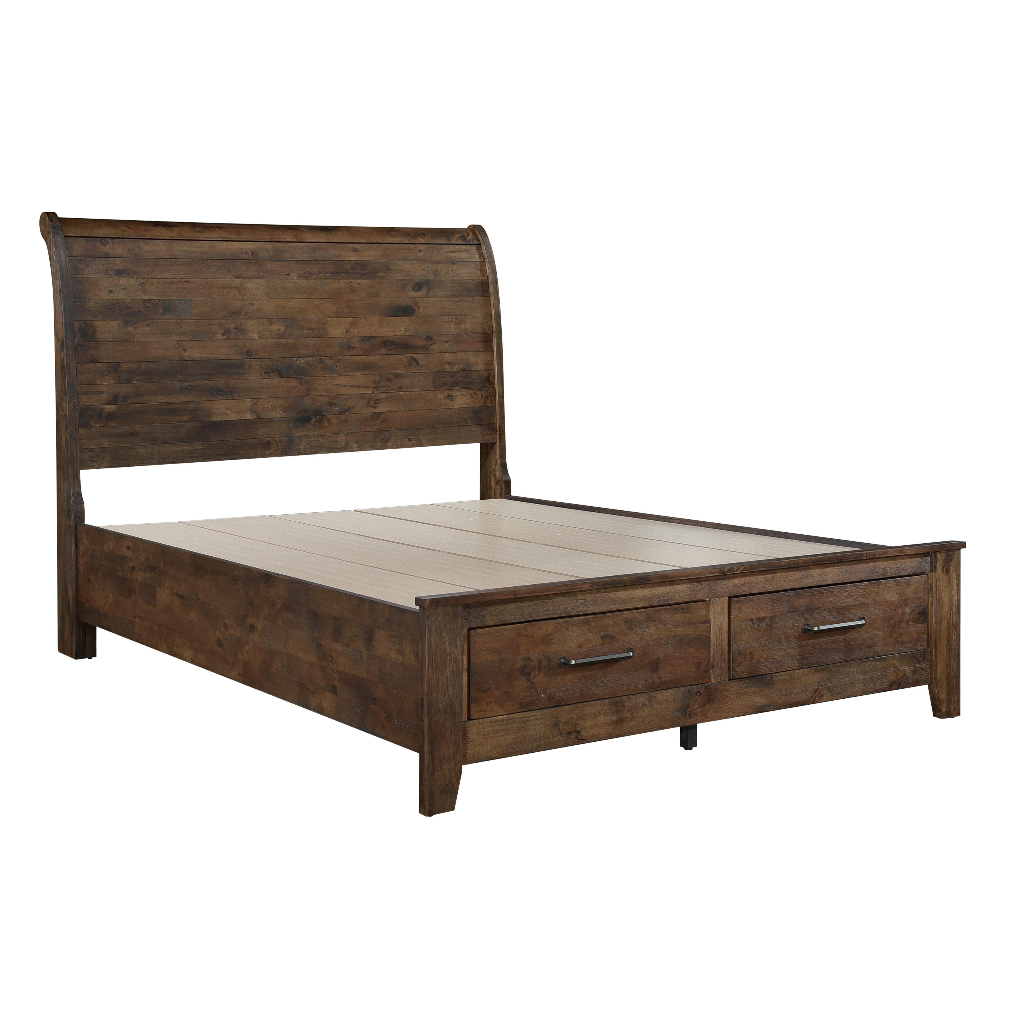 

                    
Homelegance 1957-1* Jerrick Bed Brown  Purchase 
