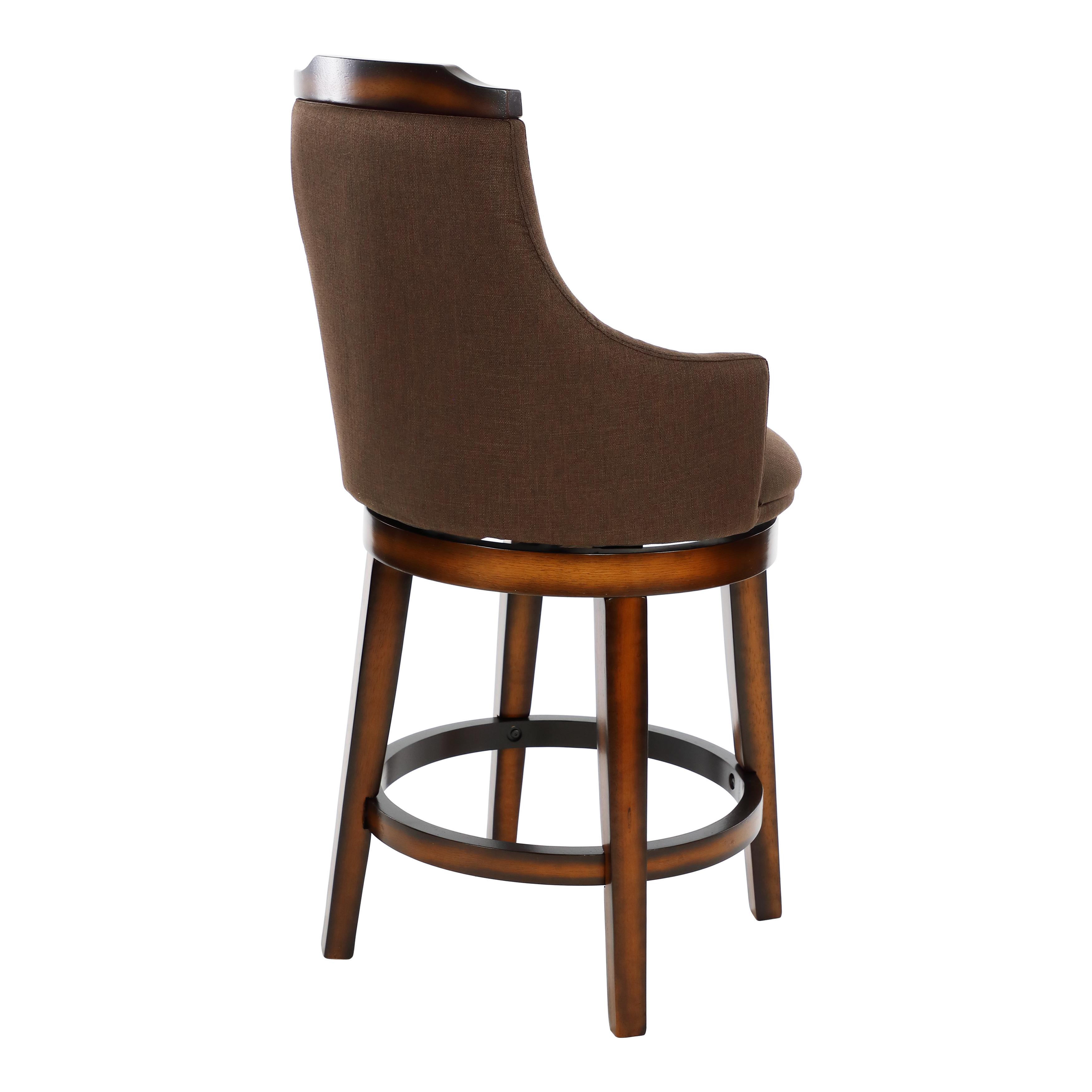 

                    
Homelegance 5447-24FAS Bayshore Counter Height Chair Oak/Chocolate Polyester Purchase 
