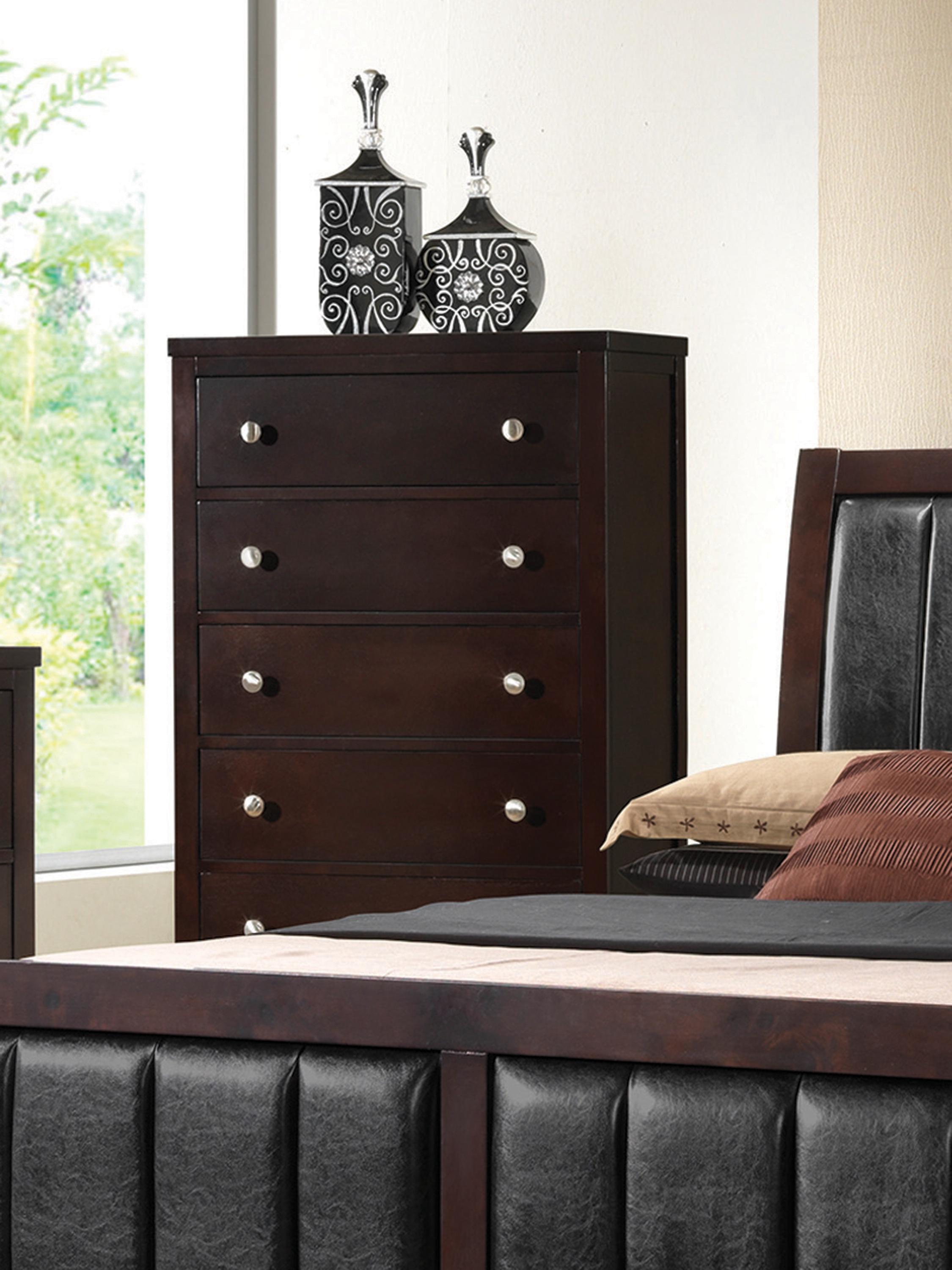 

                    
Buy Transitional Cappuccino Wood CAL Bedroom Set 6pcs Coaster 202091KW Carlton
