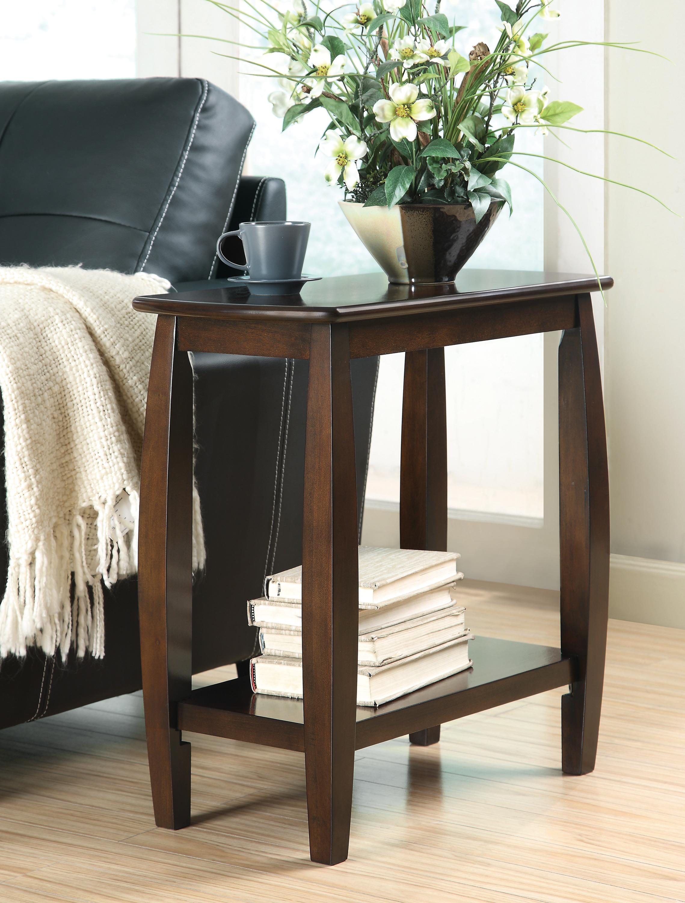 

    
Transitional Cappuccino Wood Side Table Coaster 900994
