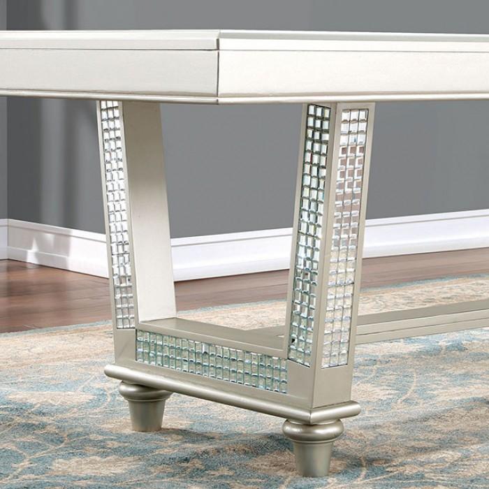 

    
Furniture of America CM3158T Adelina Dining Table Champagne CM3158T
