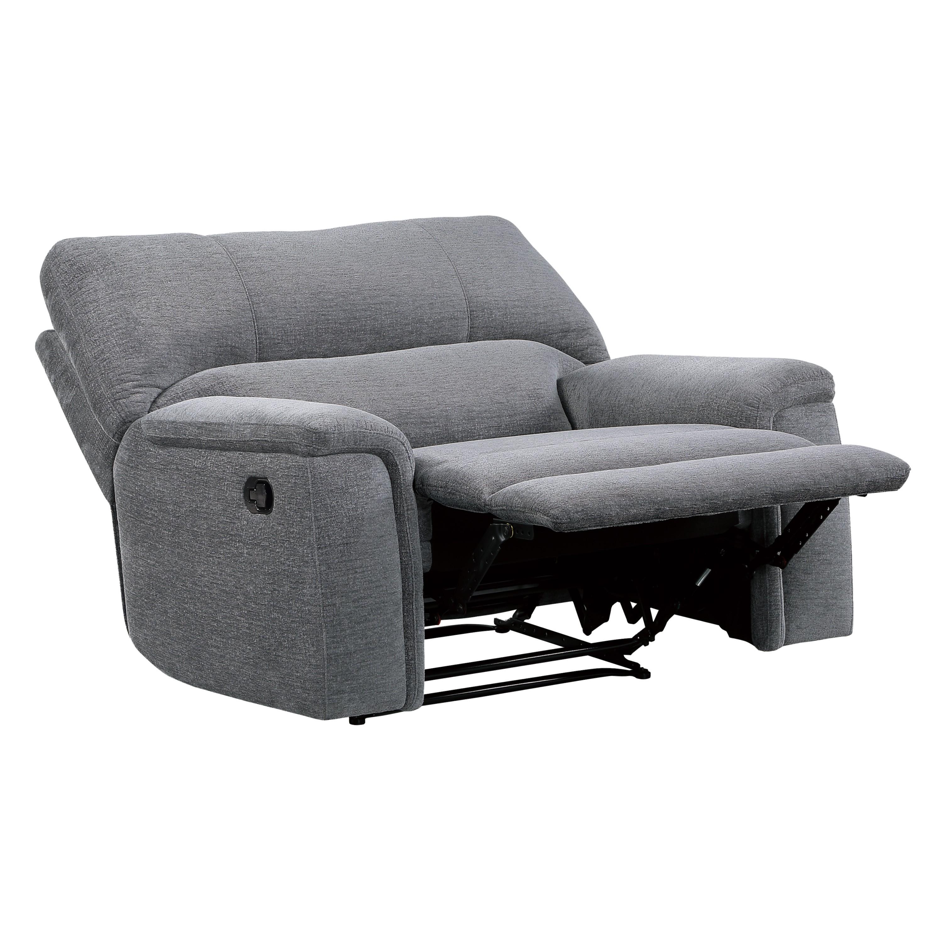 

                    
Homelegance 9413CC-1 Dickinson Reclining Chair Charcoal Chenille Purchase 
