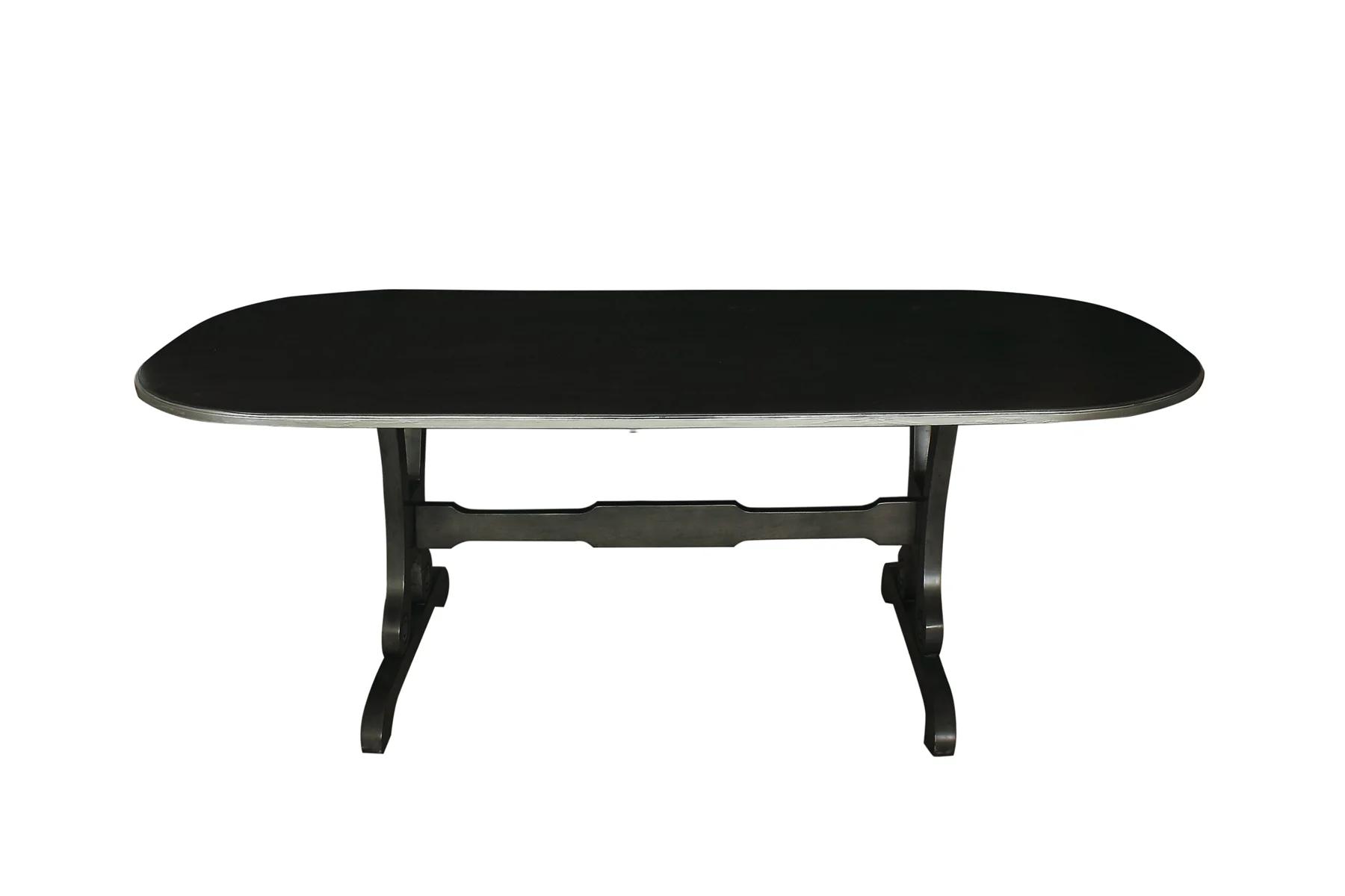 

    
Acme Furniture House Beatrice Dining Table Charcoal 68810
