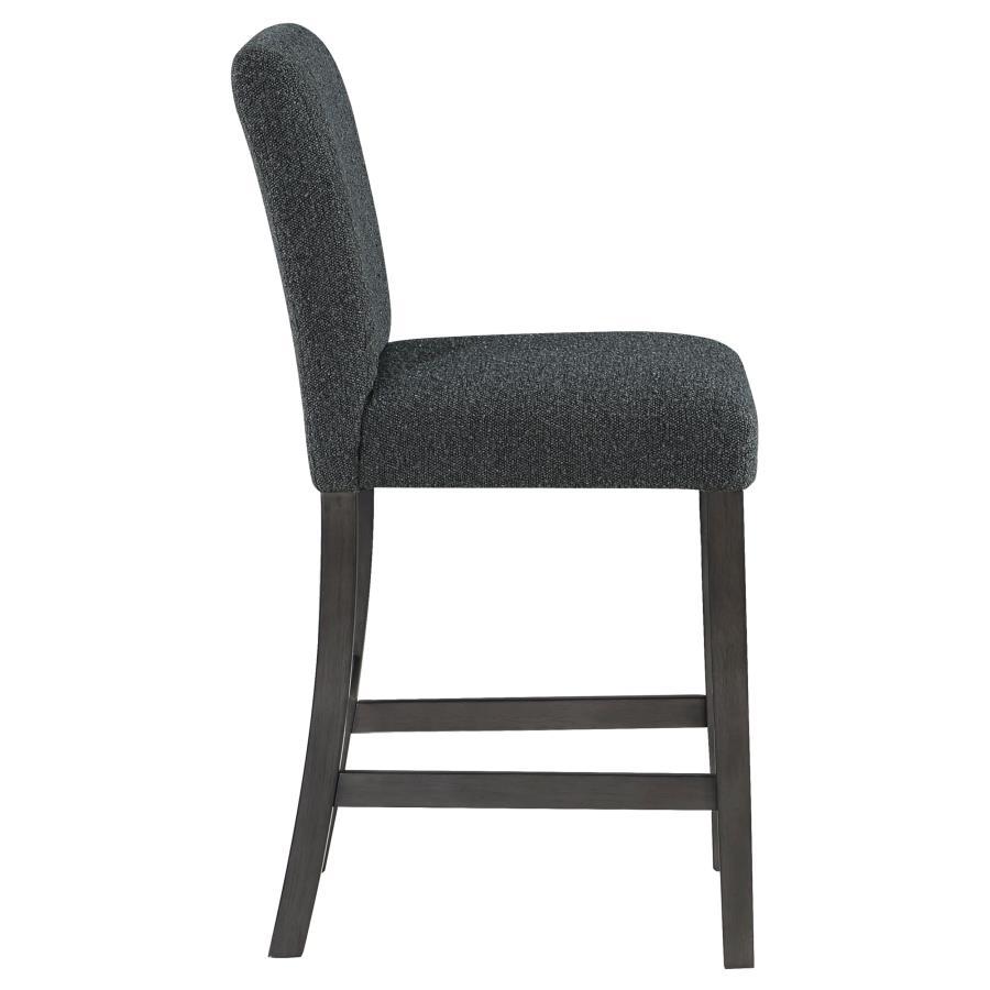 

    
123139-2PCS Transitional Charcoal Grey/Black Wood Counter Height Chair Set 2PCS Coaster Alba 123139
