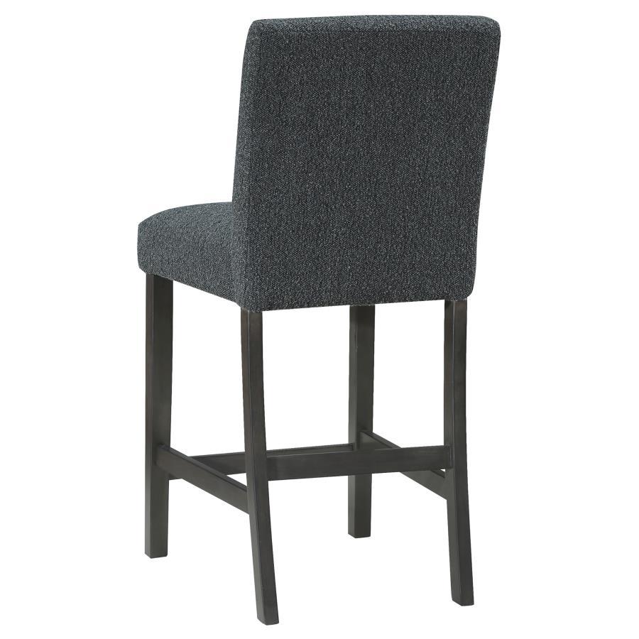 

                    
Buy Transitional Charcoal Grey/Black Wood Counter Height Chair Set 2PCS Coaster Alba 123139
