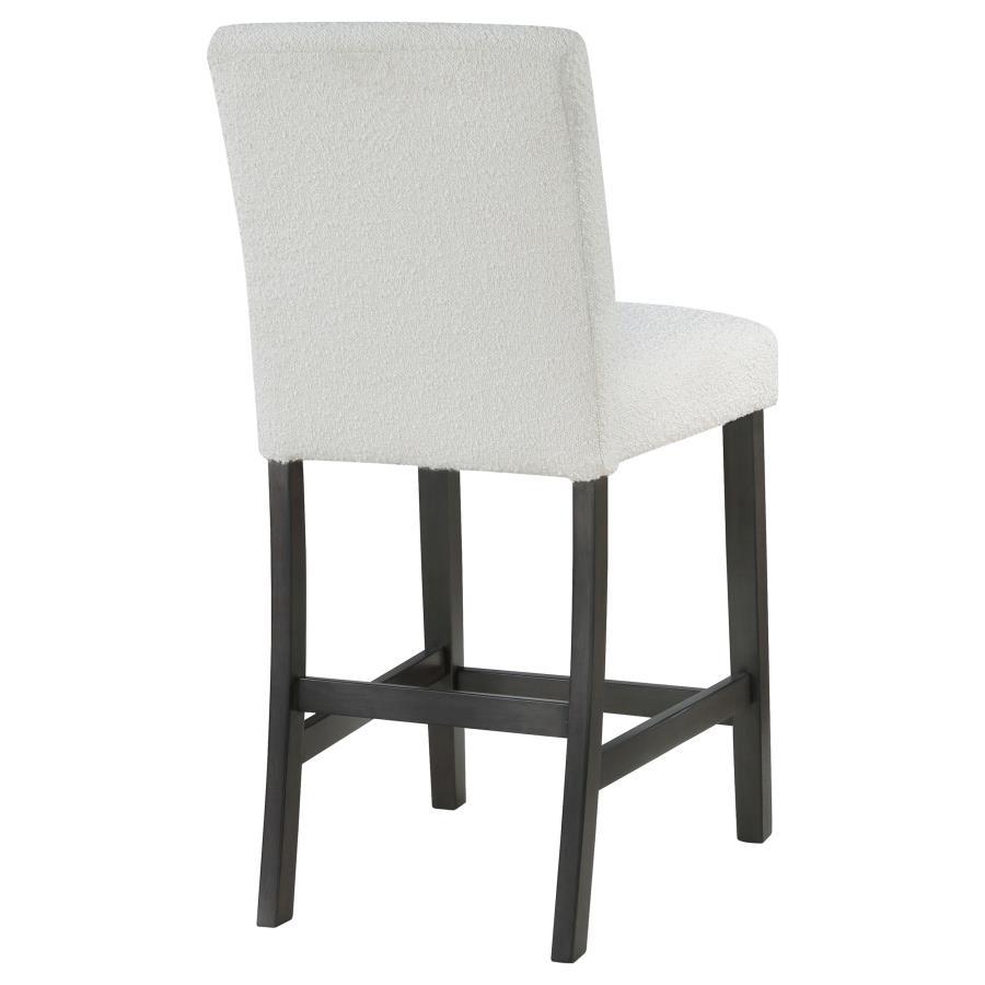 

    
 Order  Transitional Charcoal Grey/White Wood Counter Height Chair Set 2PCS Coaster Alba 123119
