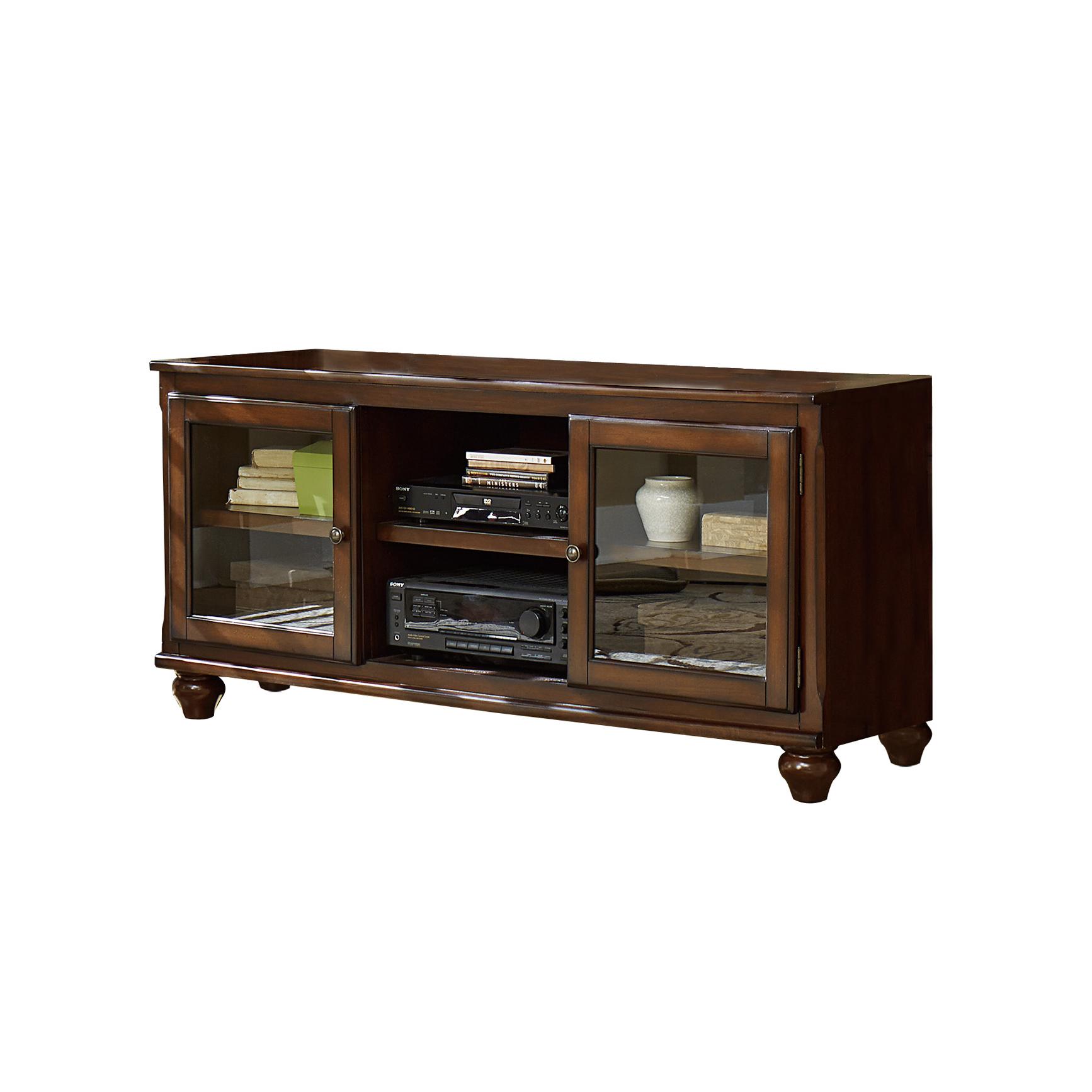 Transitional TV Stand 8014-T Lenore 8014-T in Cherry 