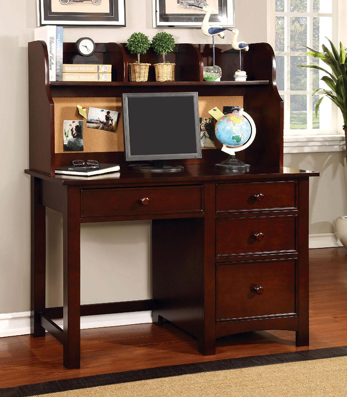 

    
Transitional Cherry Solid Wood Desk Furniture of America CM7905CH-DK Omnus

