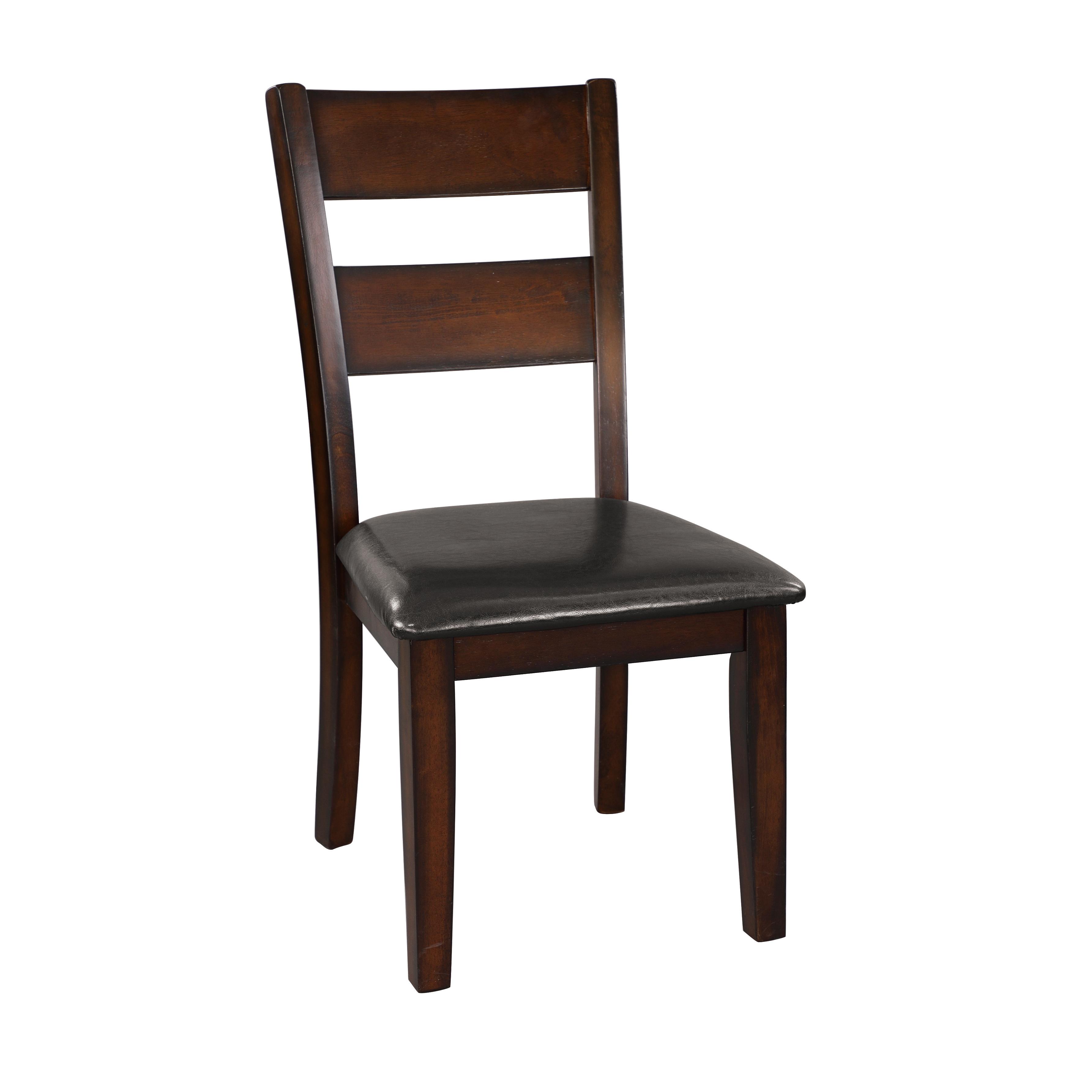 

    
Transitional Cherry Wood Side Chair Set 2pcs Homelegance 5547S Mantello
