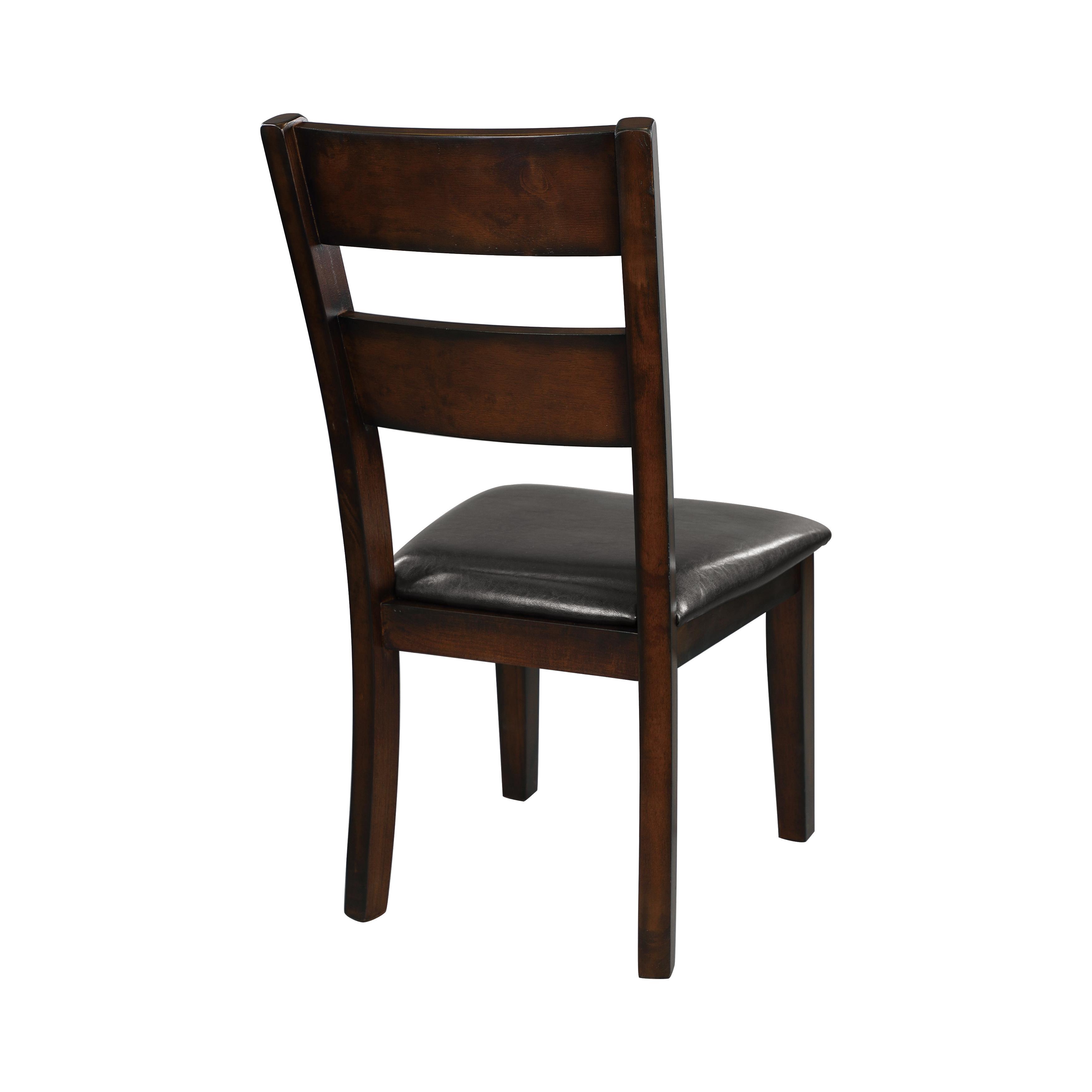

    
Homelegance 5547S Mantello Side Chair Set Cherry 5547S
