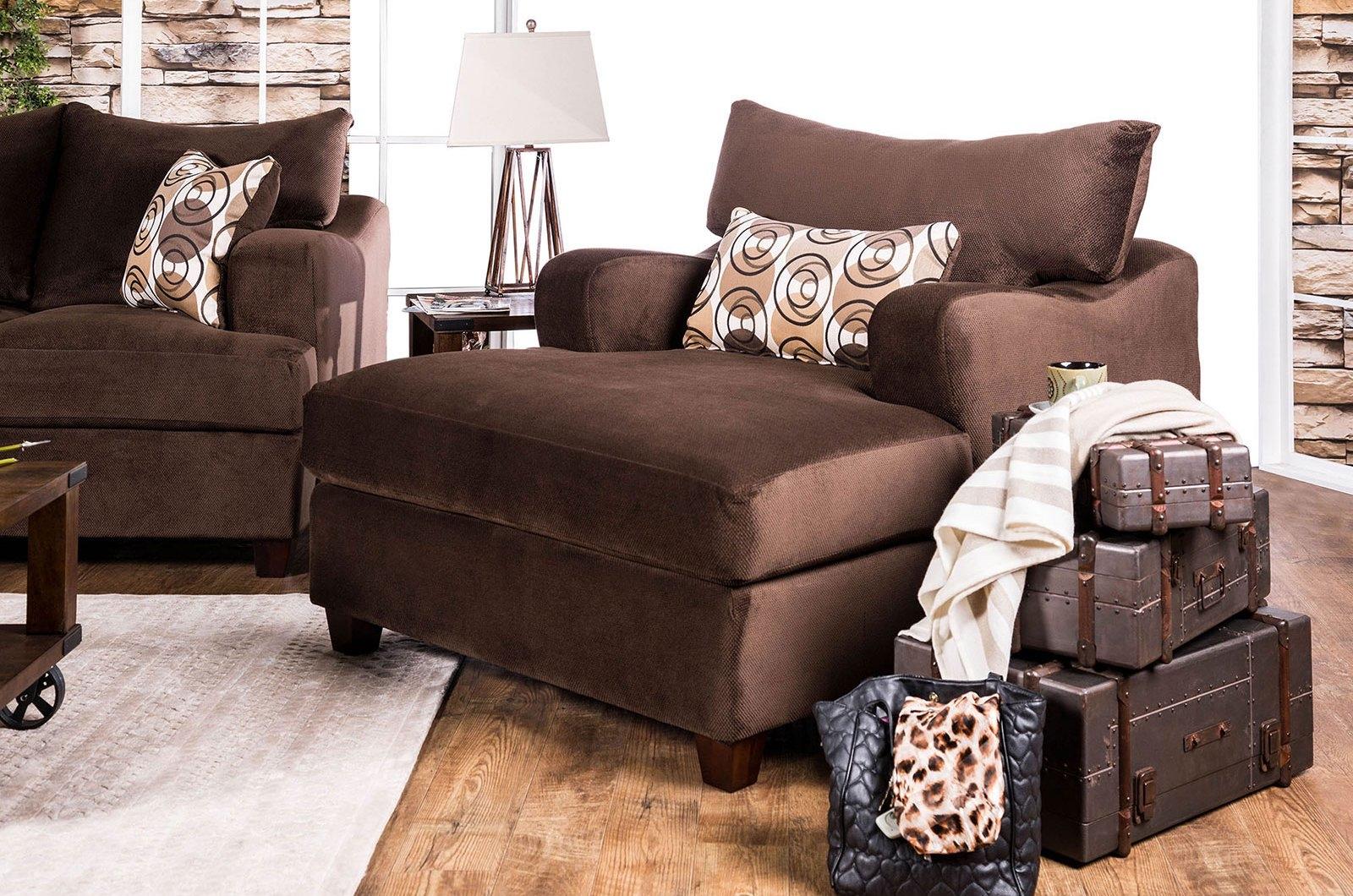 

                    
Furniture of America SM6131-3PC Wessington Sofa Loveseat and Chair Set Chocolate Chenille Purchase 
