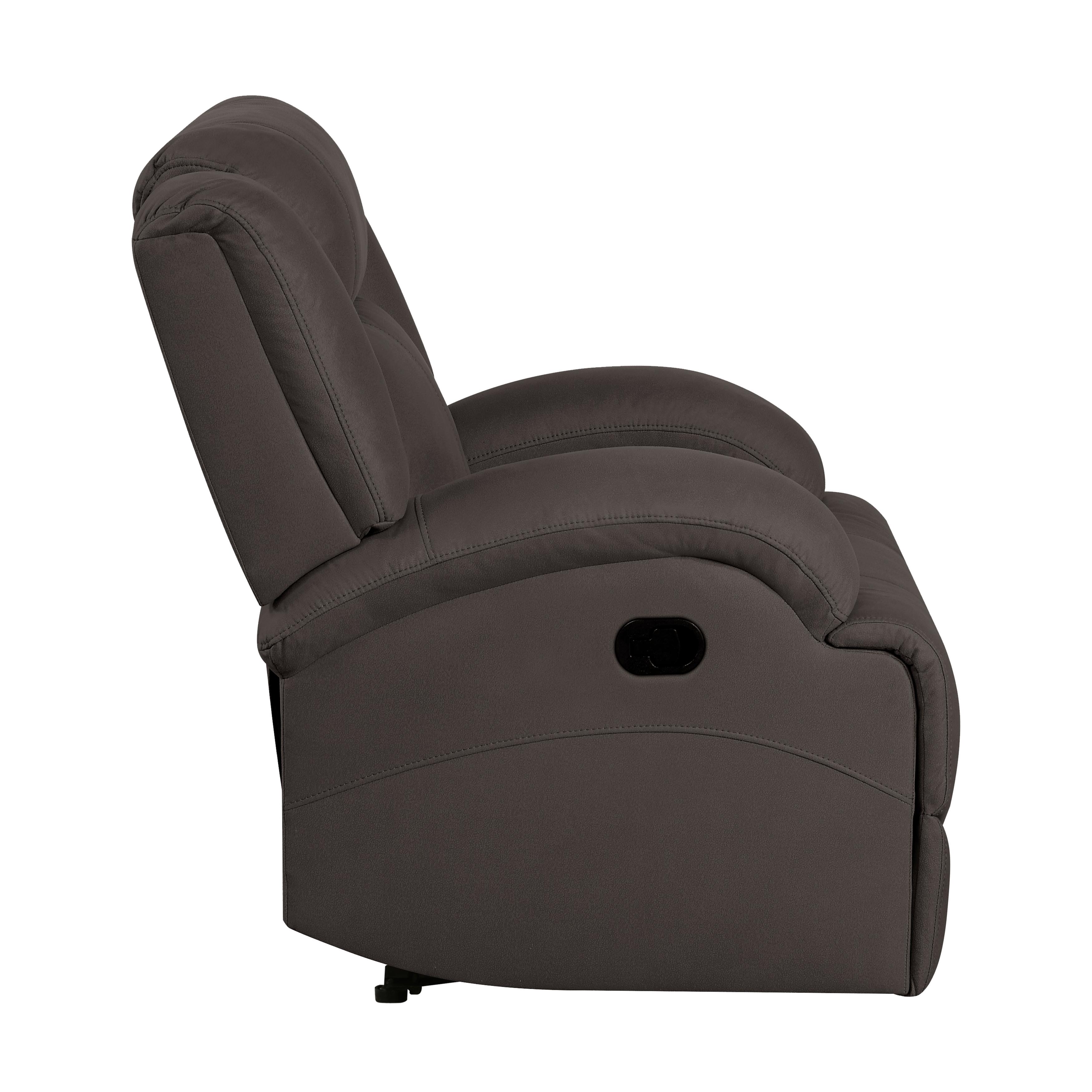 

                    
Homelegance 9207CHC-1 Camryn Reclining Chair Chocolate Microfiber Purchase 
