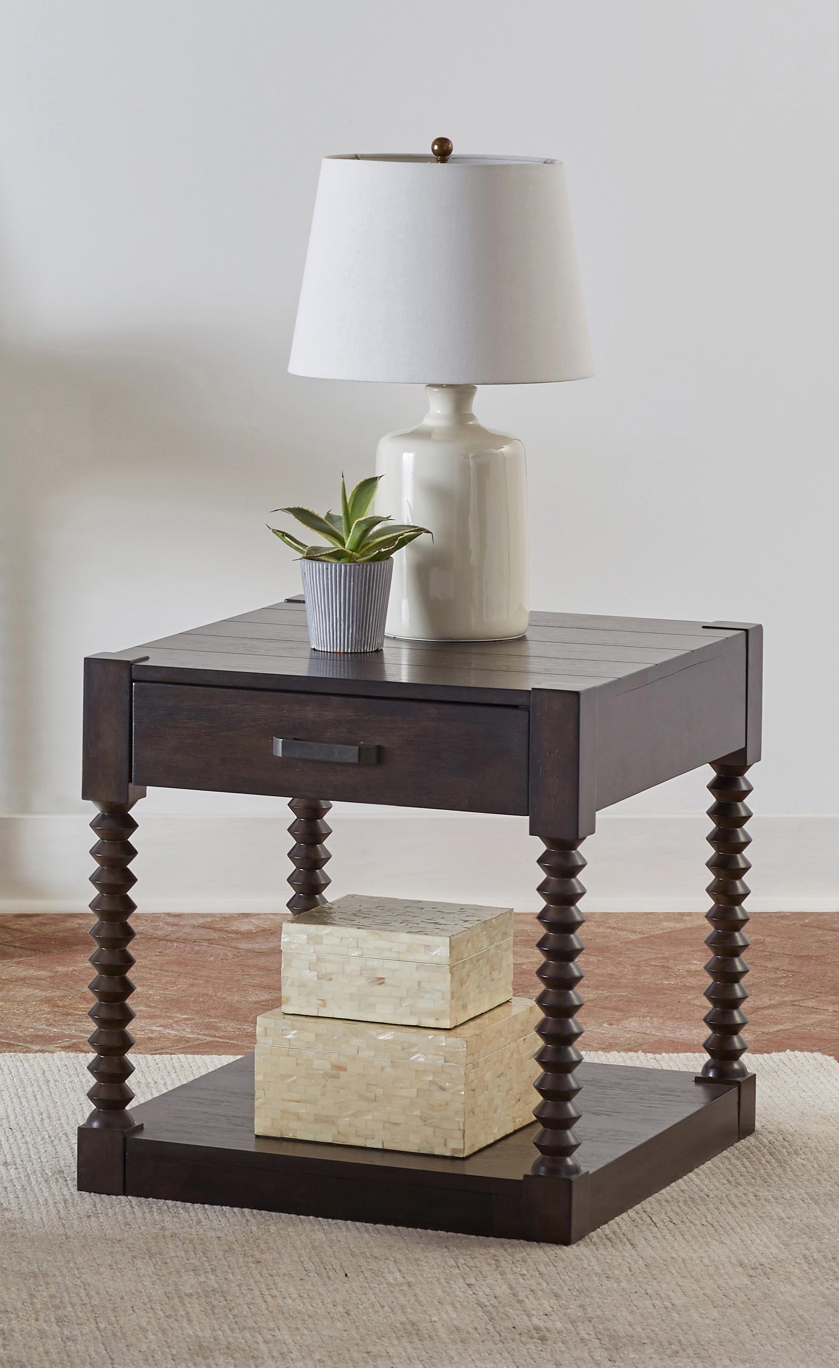 

    
Transitional Coffee Bean Solid Wood End Table Coaster 722577
