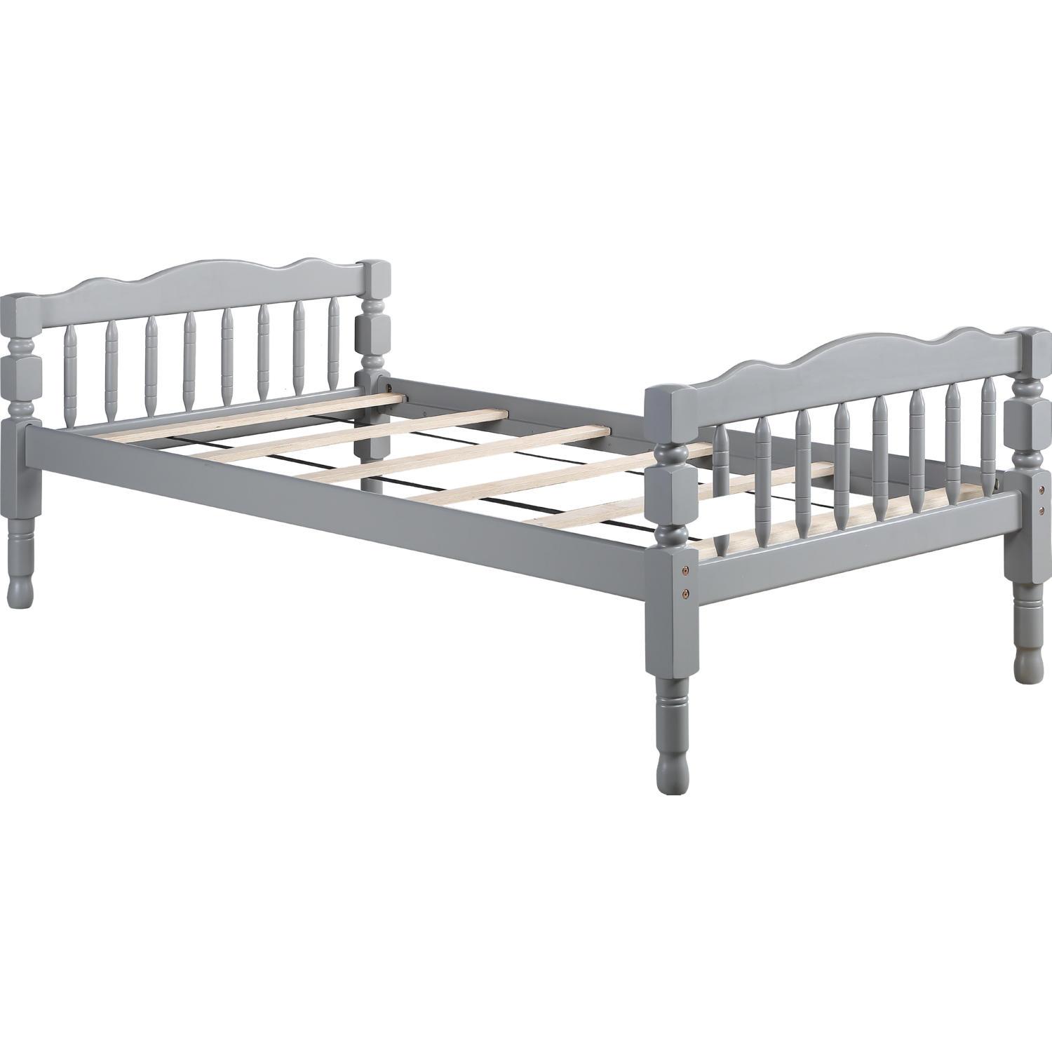 

    
Acme Furniture Homestead Twin/Twin Bunk Bed Gray BD00864
