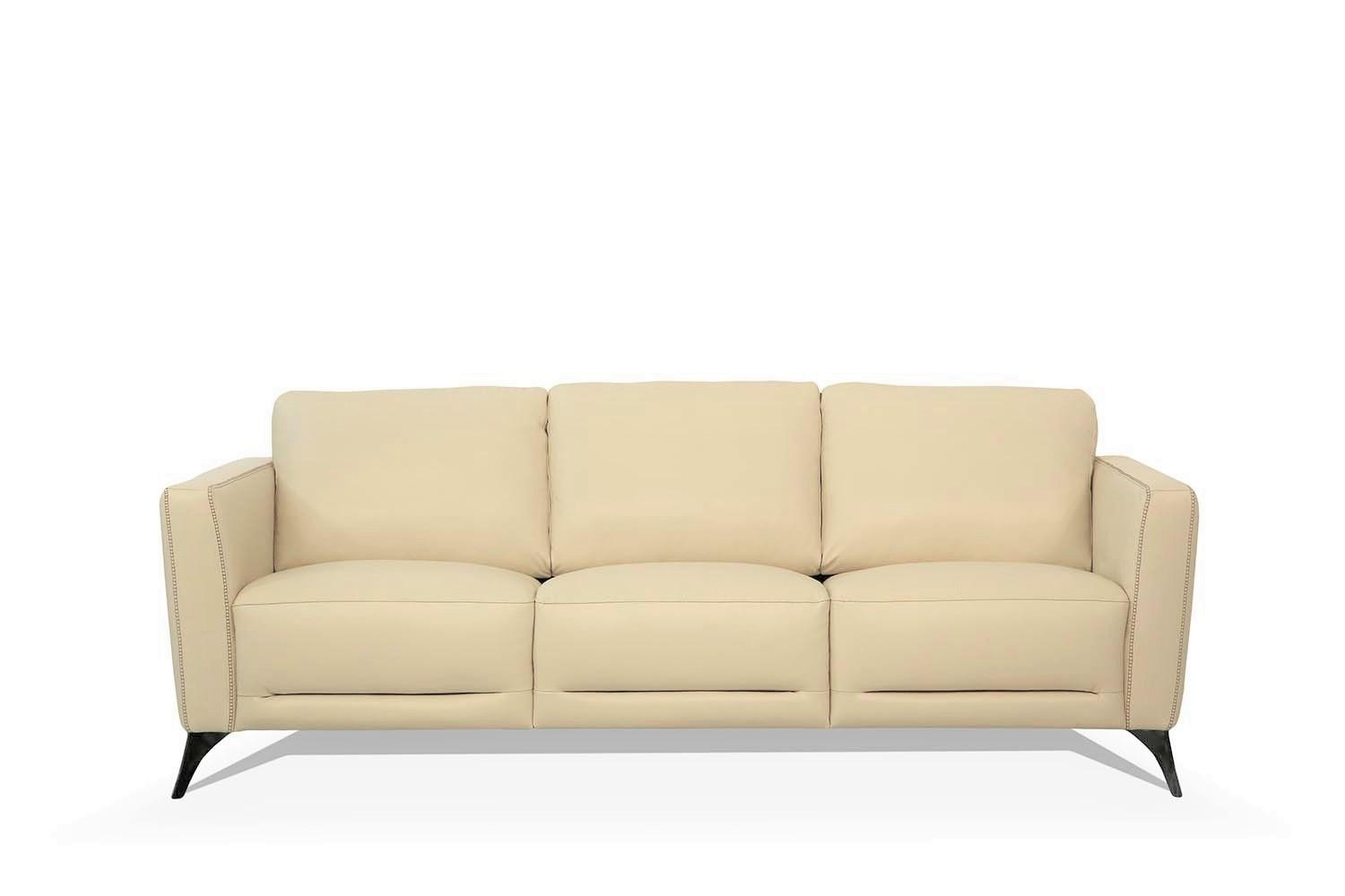 

    
Acme Furniture Malaga Sofa Loveseat and Chair Set Cream 55005-3pcs
