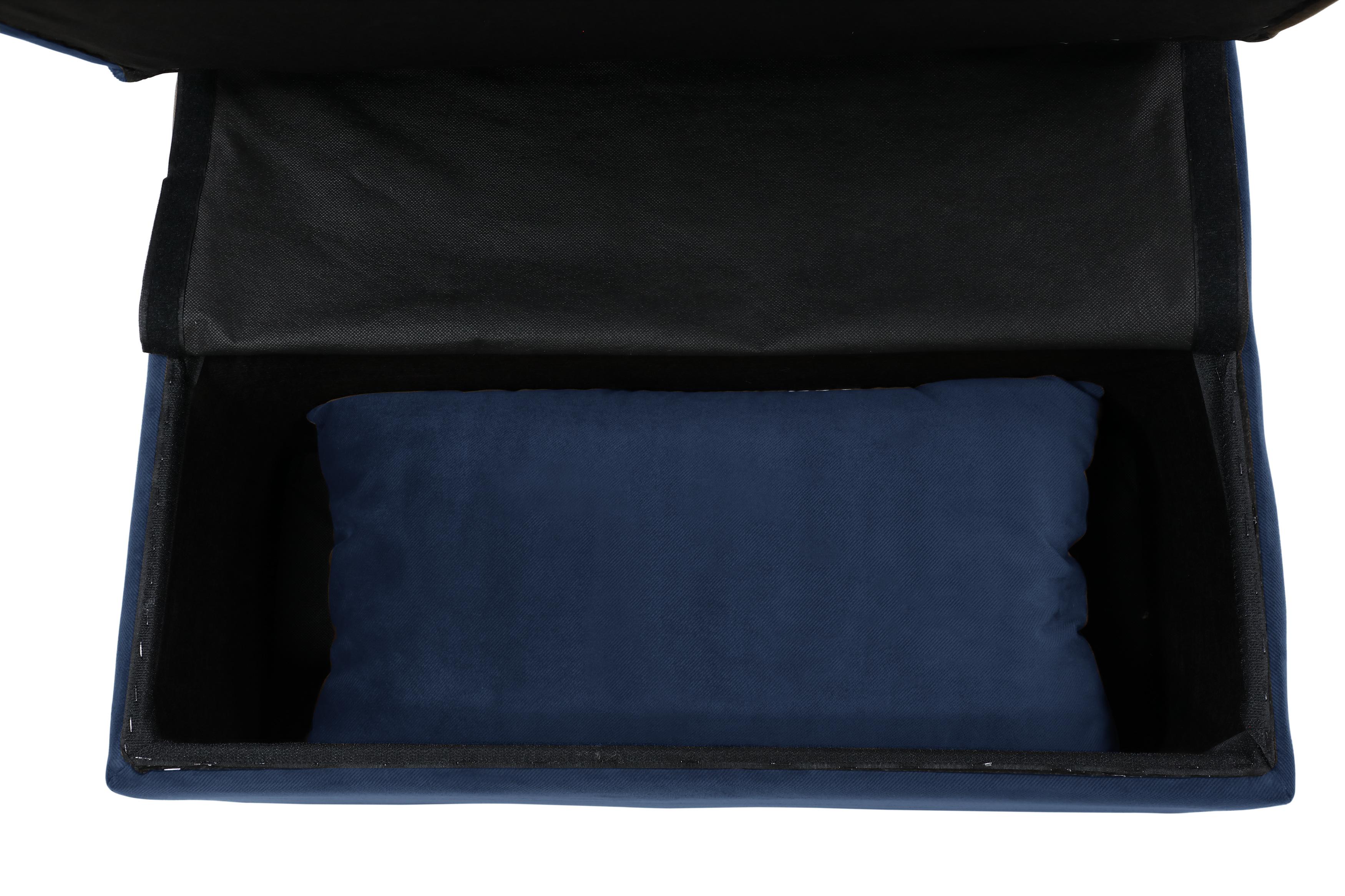 

                    
Homelegance 4615-F1 Garrell Storage Bench Dark Blue Velvet Purchase 
