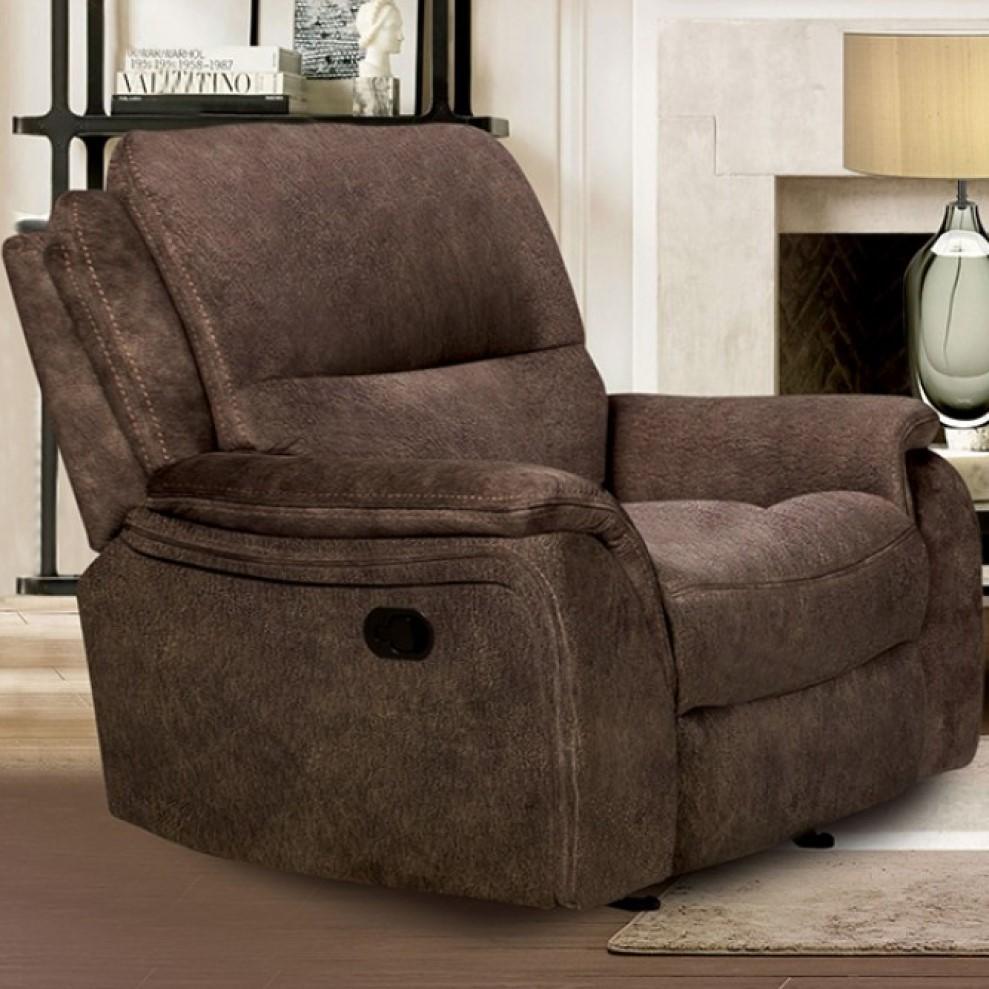 

    
Furniture of America Henricus Manual Reclining Chair CM9911DB-CH-C Reclining Chair Dark Brown CM9911DB-CH-C
