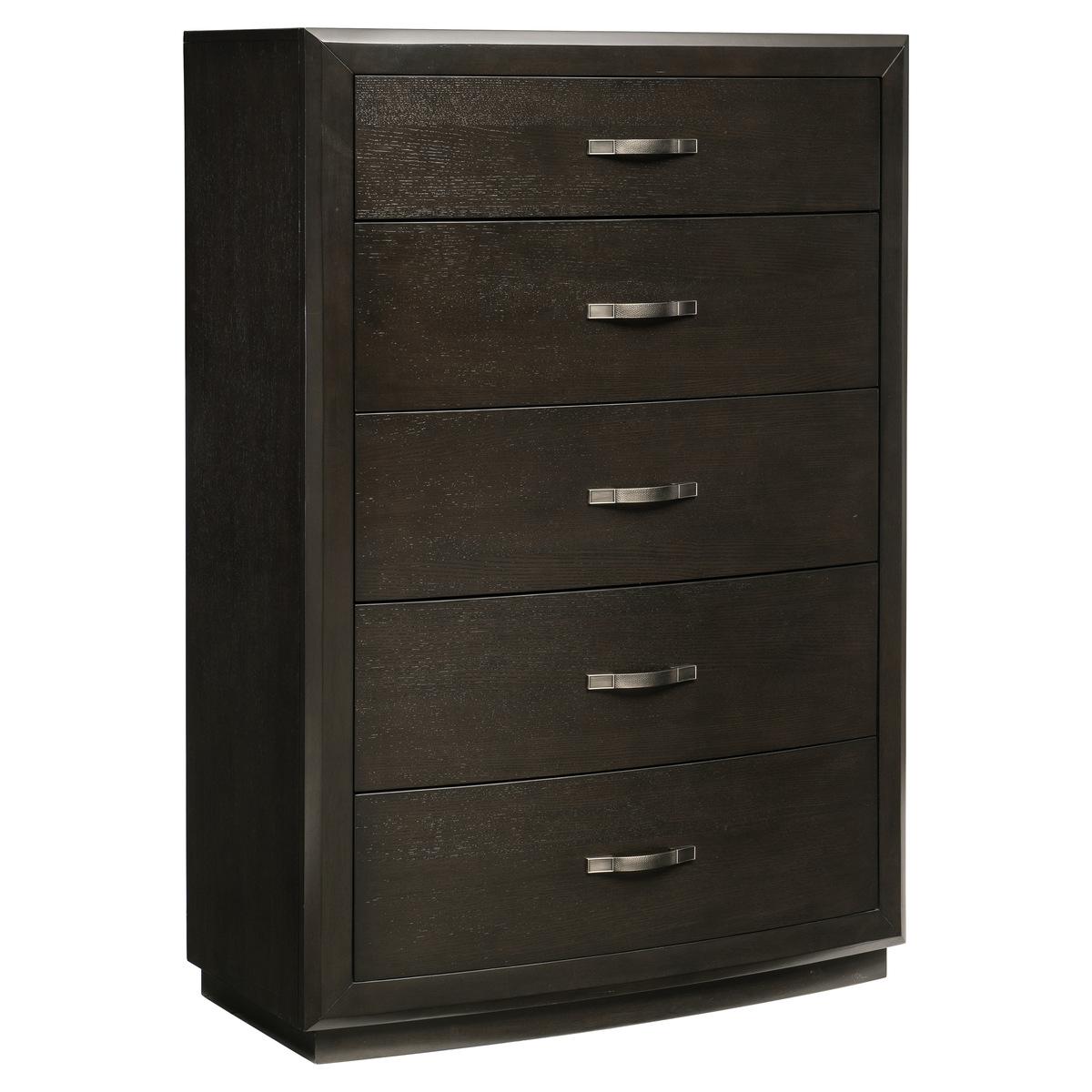 

    
Transitional Dark Charcoal Solid Wood Chest Homelegance 1575-9 Hodgin
