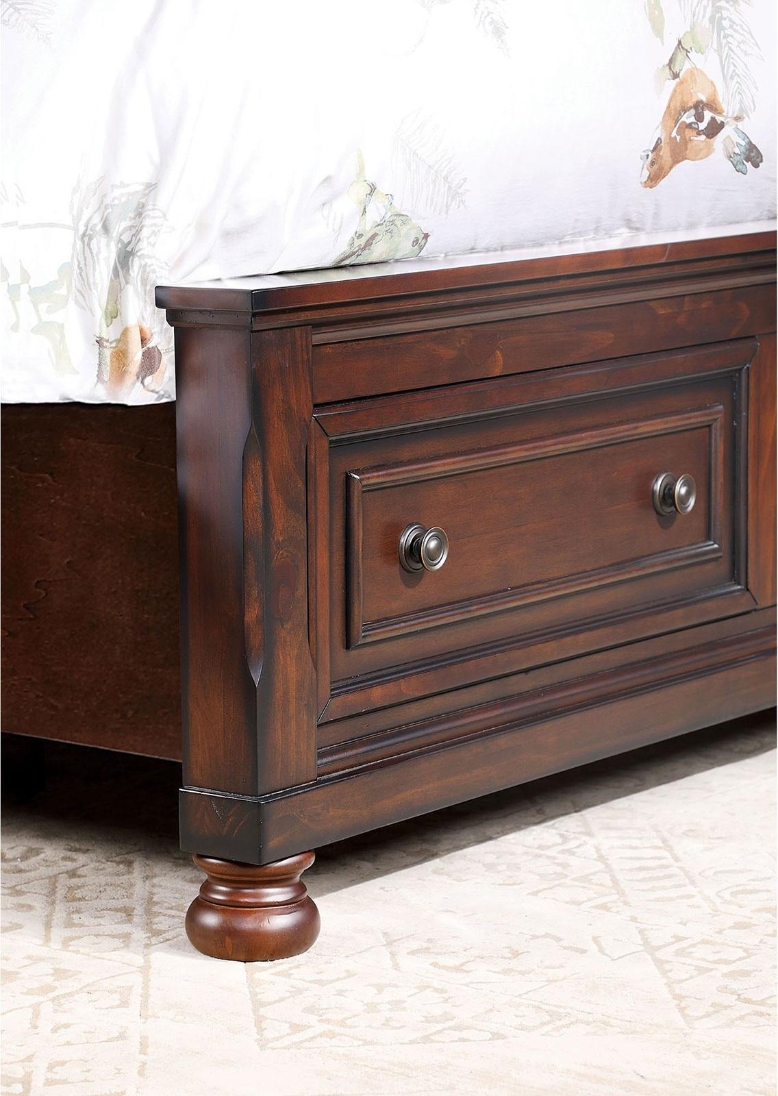 

                    
Furniture of America CM7548CH-DR-CK-5PC Wells Bedroom Set Dark Cherry  Purchase 
