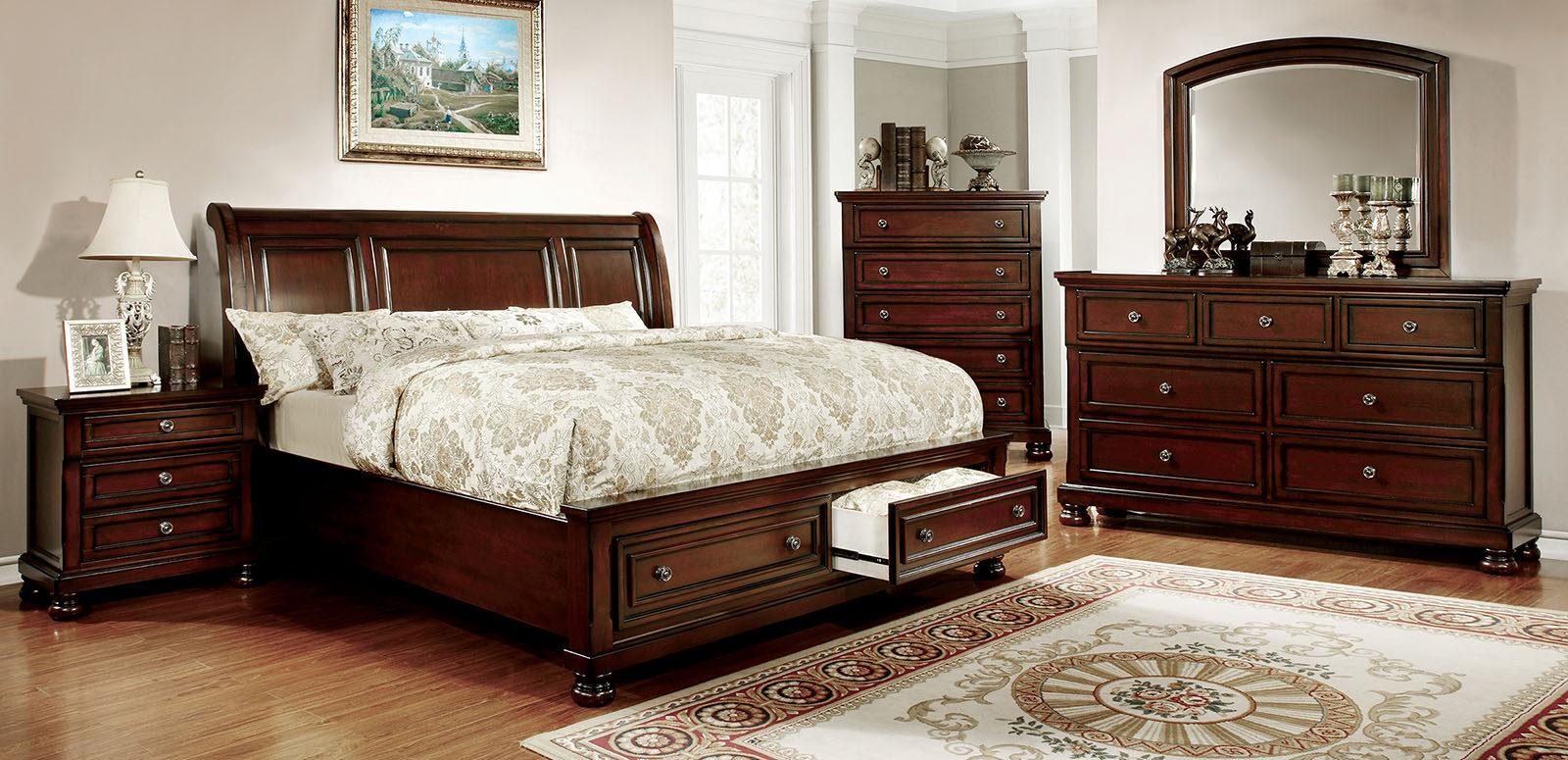 

    
Furniture of America CM7683-Q Northville Storage Bed Dark Cherry CM7683-Q
