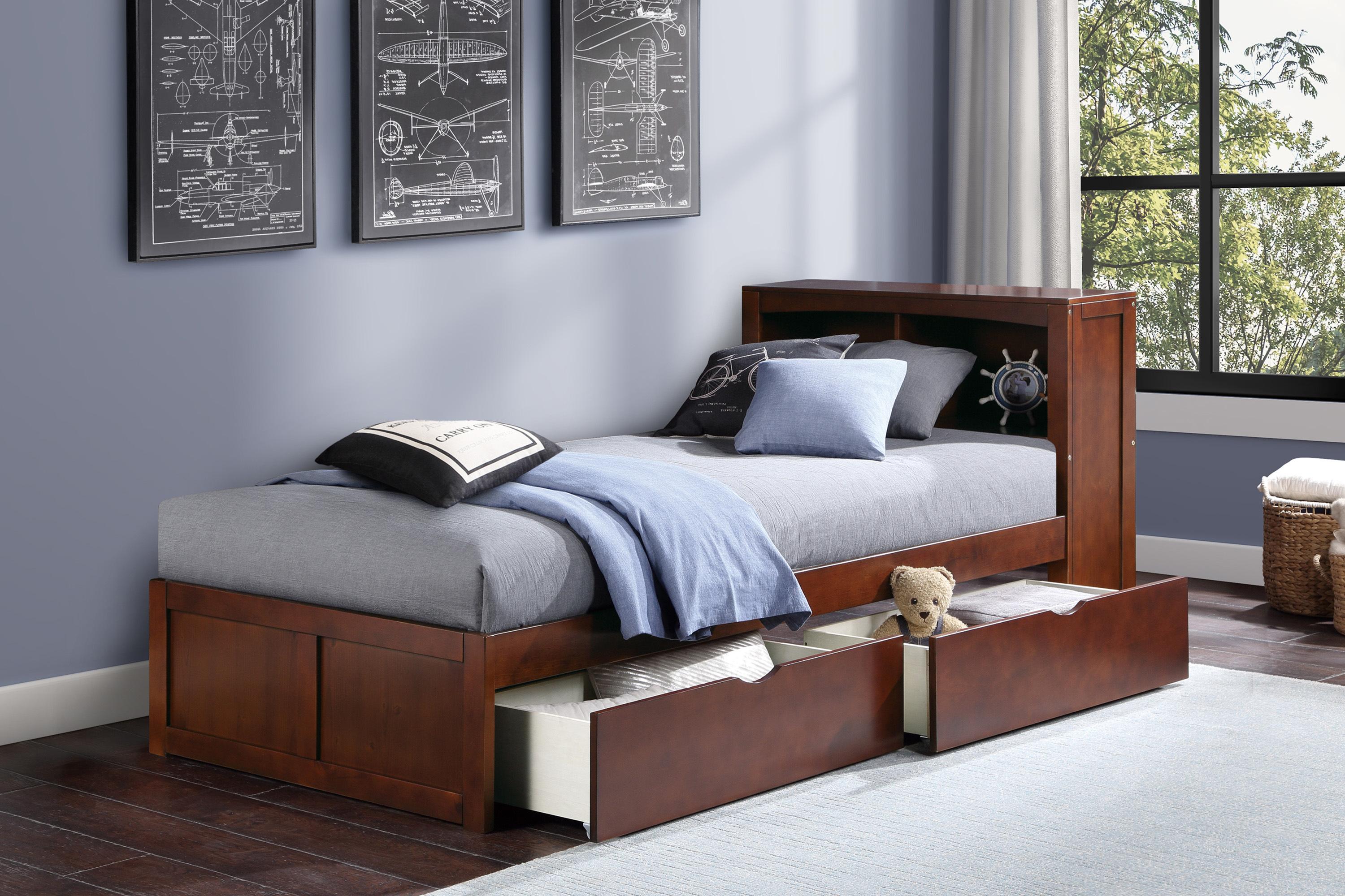 

                    
Homelegance B2013BCDC-1T* Rowe Bookcase Bed Dark Cherry  Purchase 
