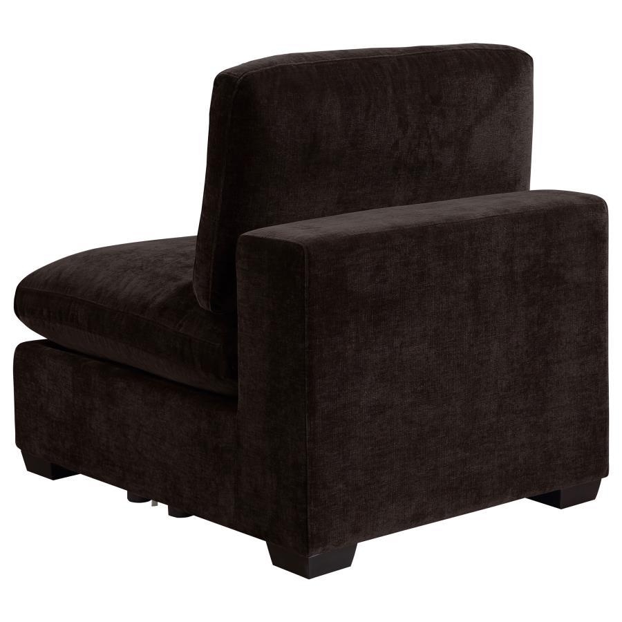 

    
Coaster Lakeview Armless Chair 551464-AC Armless Chair Dark Chocolate/Black 551464-AC
