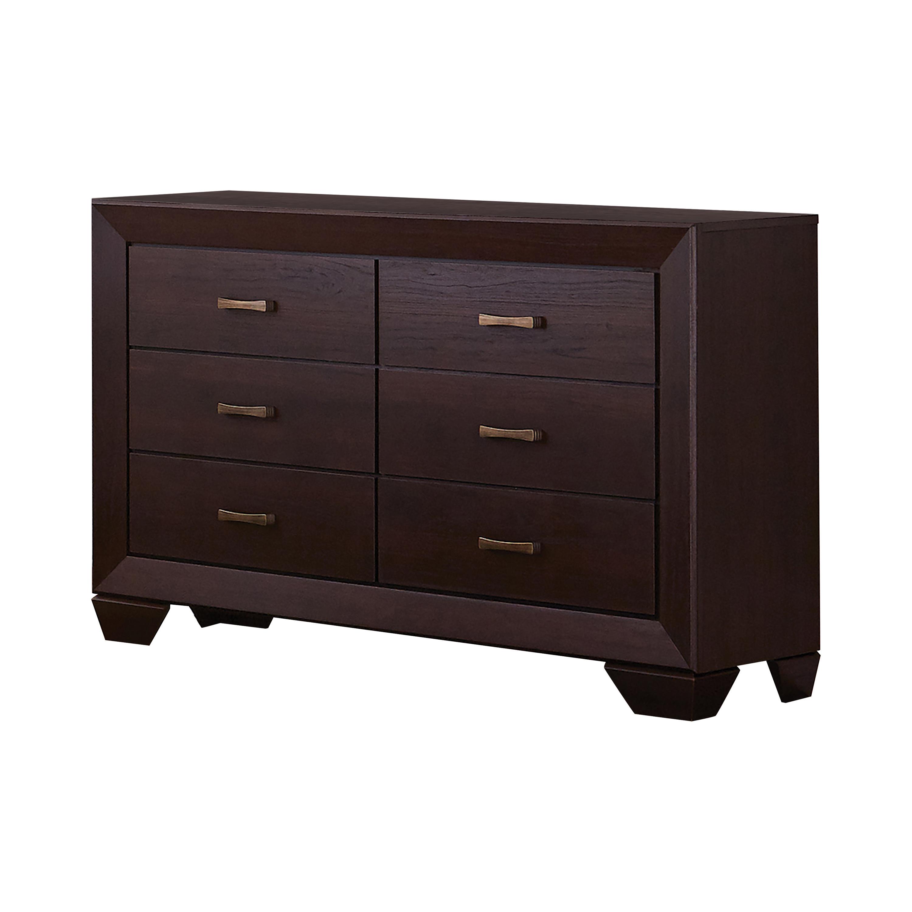 Transitional Dresser 204393 Kauffman 204393 in Cocoa 