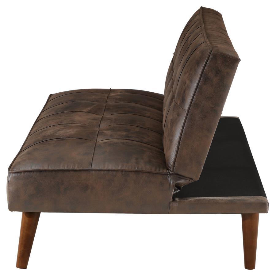 

    
360237-SB Transitional Dark Coffee Wood Sofa Bed Coaster Jenson 360237
