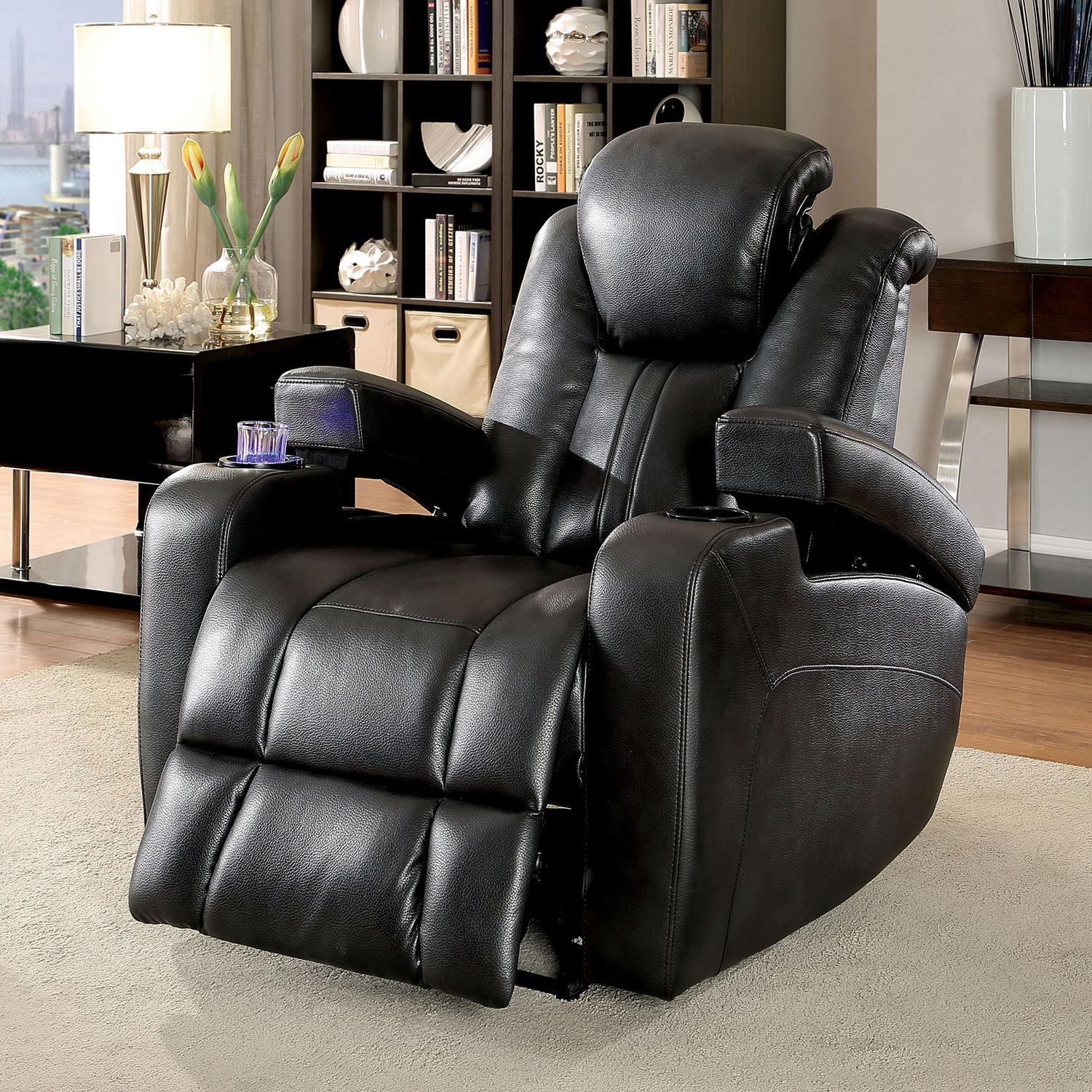 

    
CM6291-3PC Transitional Dark Gray Breathable Leatherette Power Living Room Set 3pcs Furniture of America Zaurak
