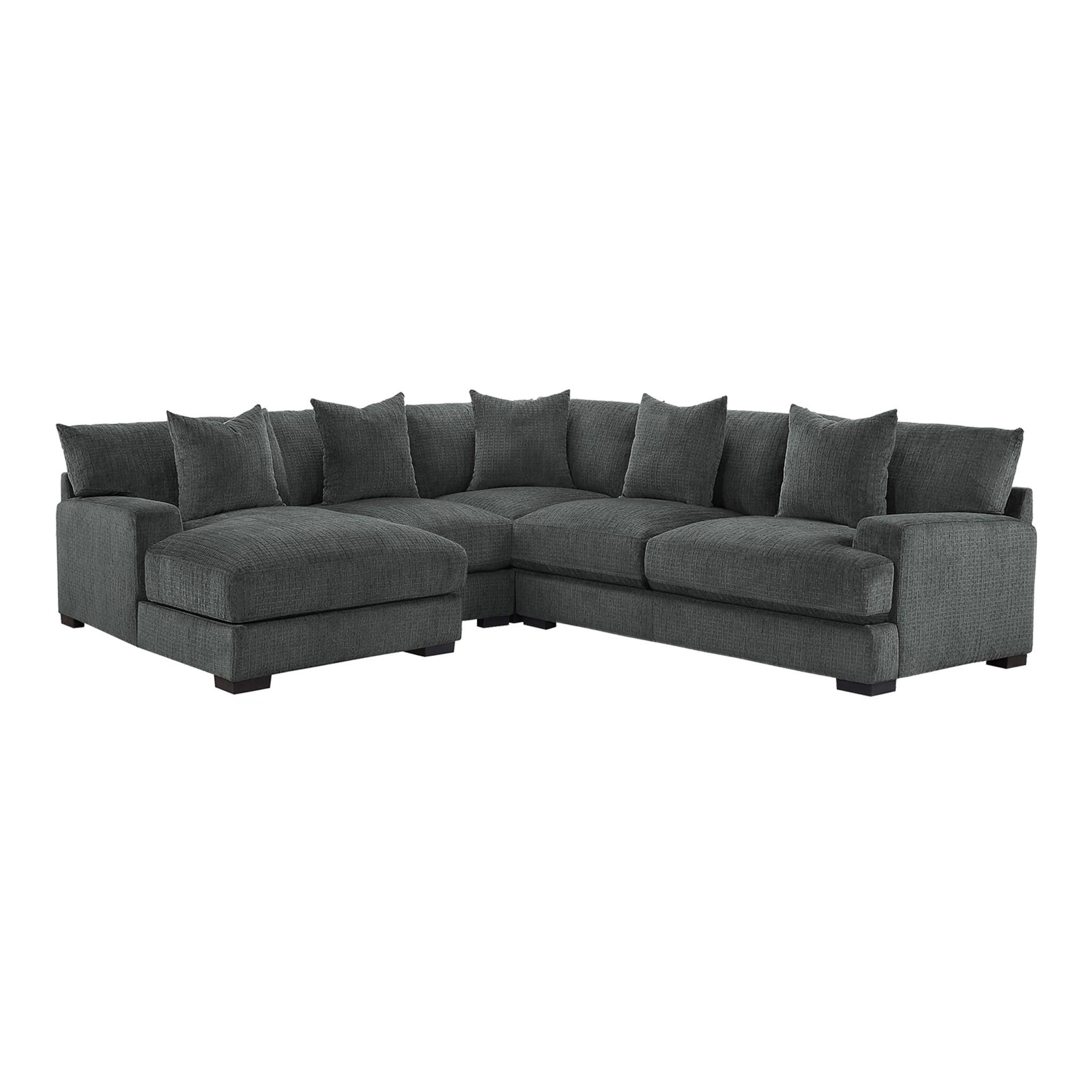 Homelegance 9857DG*4LC2R Worchester Sectional