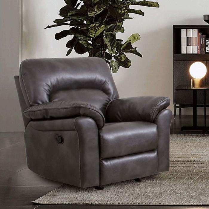 

    
Transitional Dark Gray Solid Wood Manual Reclining Chair Furniture of America Josias CM9908DV-CH-C
