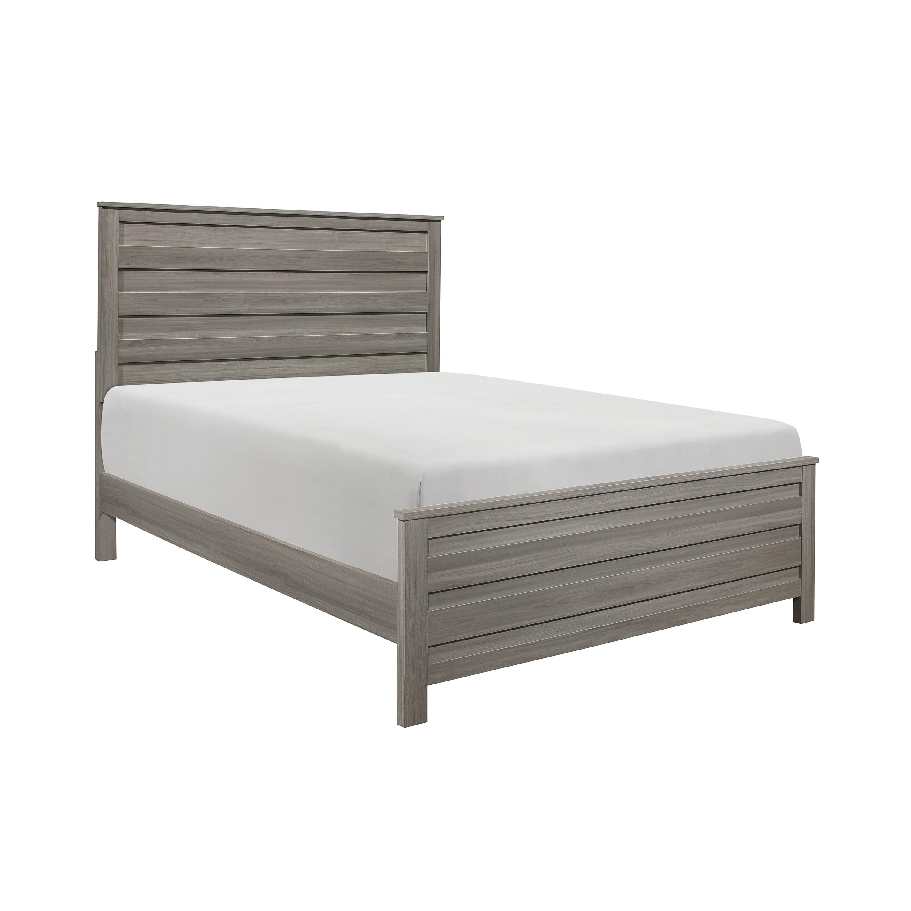 

    
Transitional Dark Gray Wood Full Bed Homelegance 1902F-1* Waldorf
