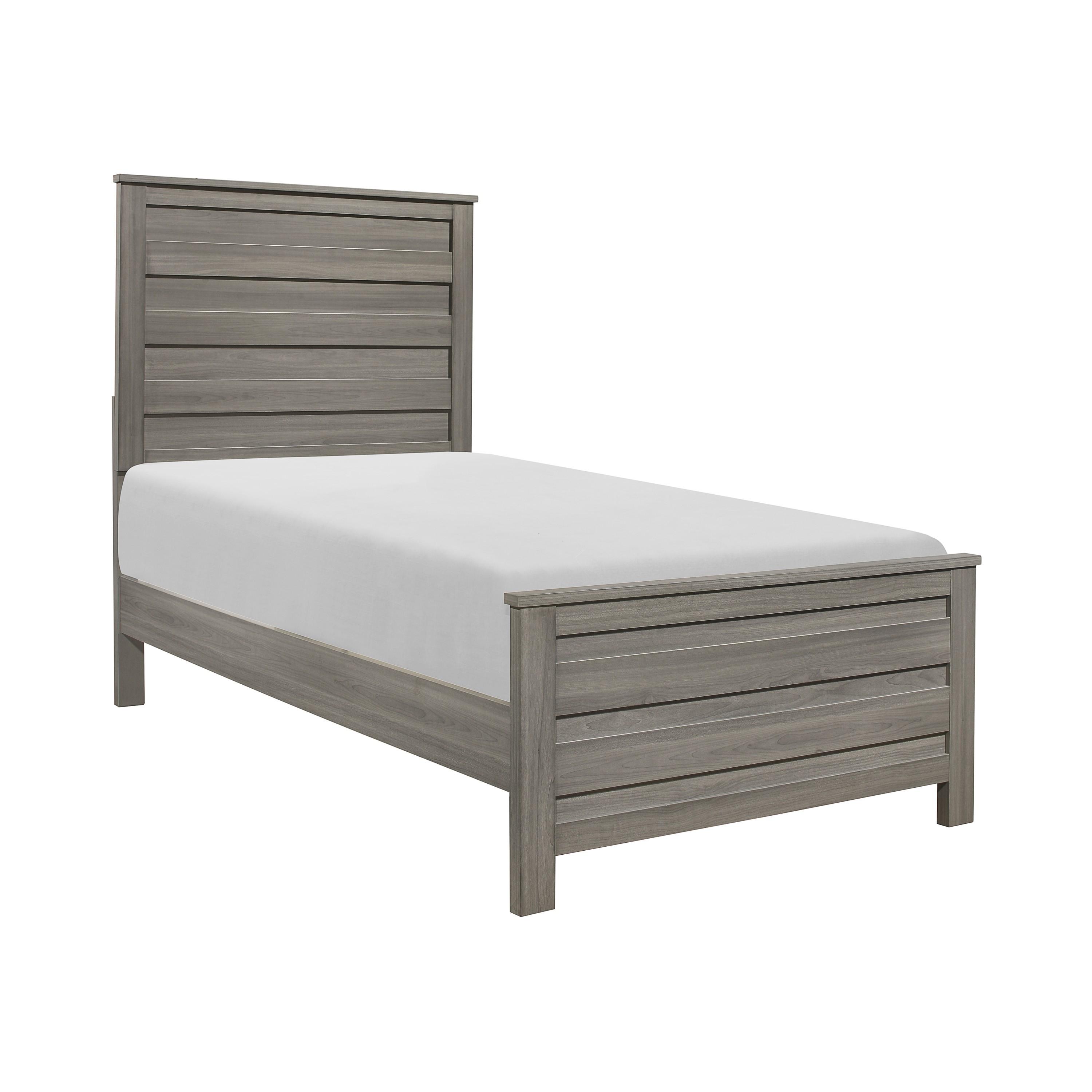 Transitional Bed 1902T-1* Waldorf 1902T-1* in Dark Gray 