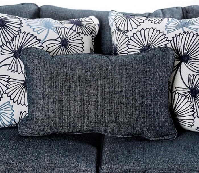 

                    
Buy Transitional Dark Navy Linen-like Fabric Loveseat Furniture of America SM1218-LV Sonora
