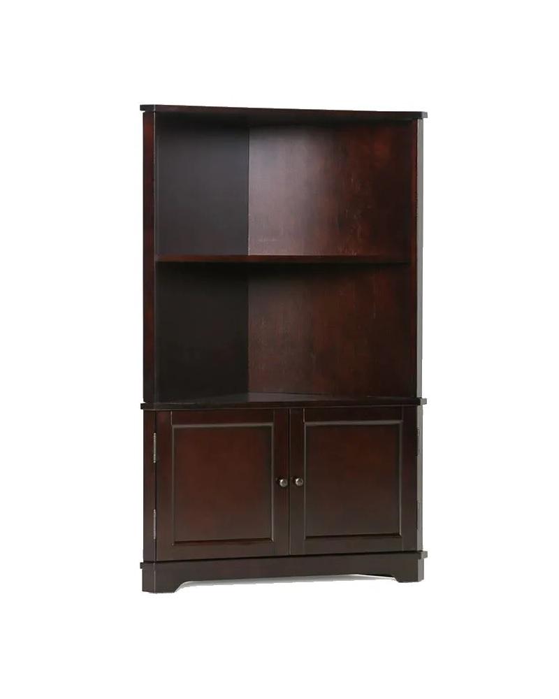 

    
Transitional Dark Walnut Solid Wood Bookshelf Furniture of America CM-AC807EX Cavan
