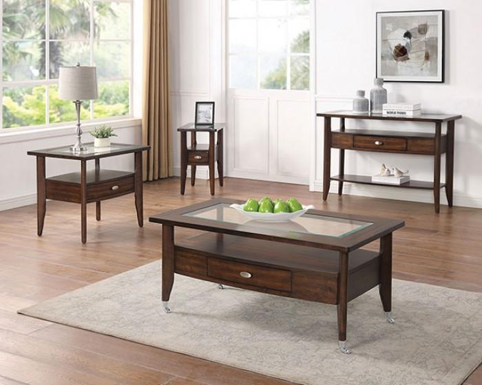 

    
Transitional Dark Walnut Solid Wood Coffee Table Furniture of America Riverdale CM4905WN-C-CT
